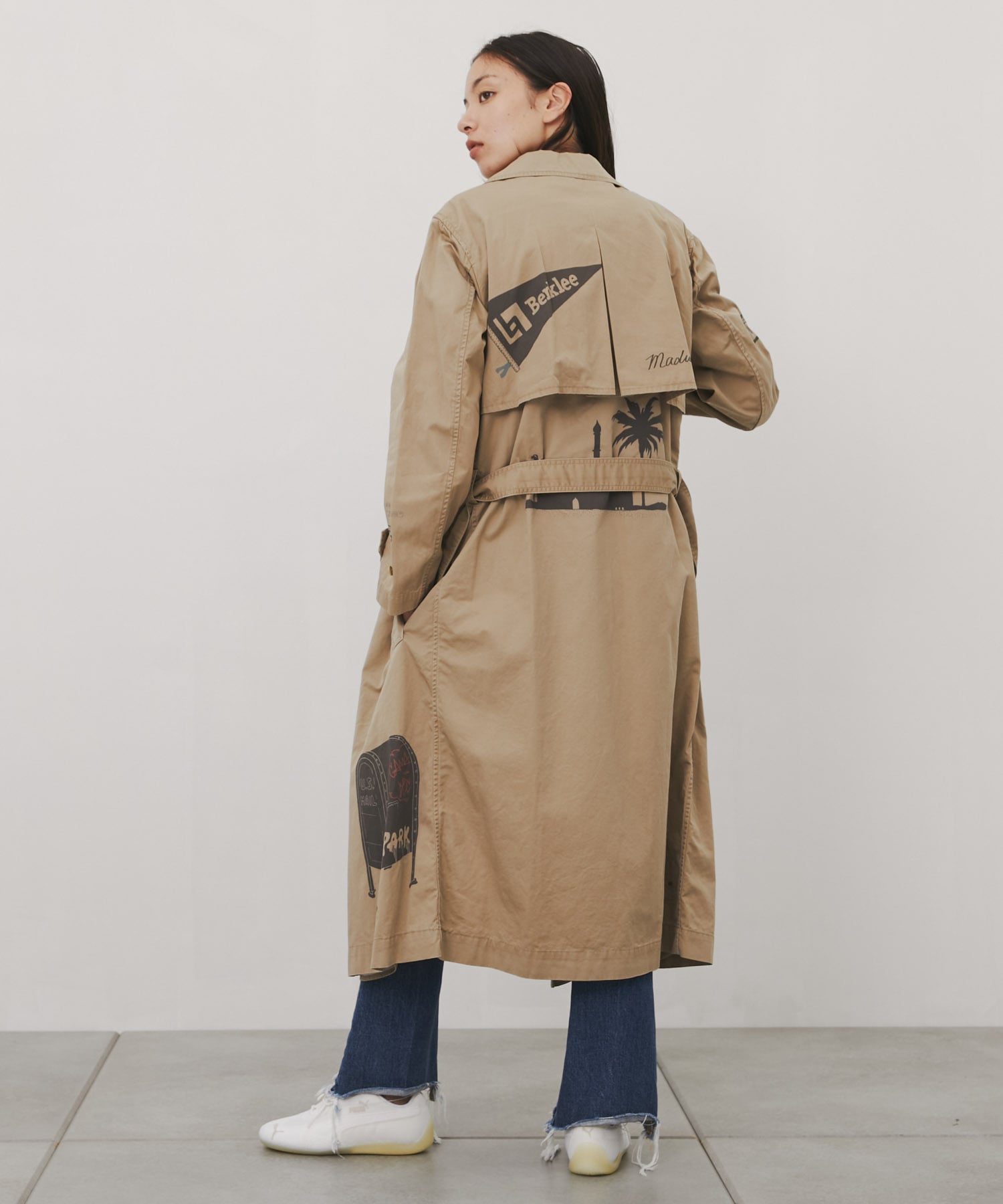 TRENCH COAT C/L MADISONBLUE