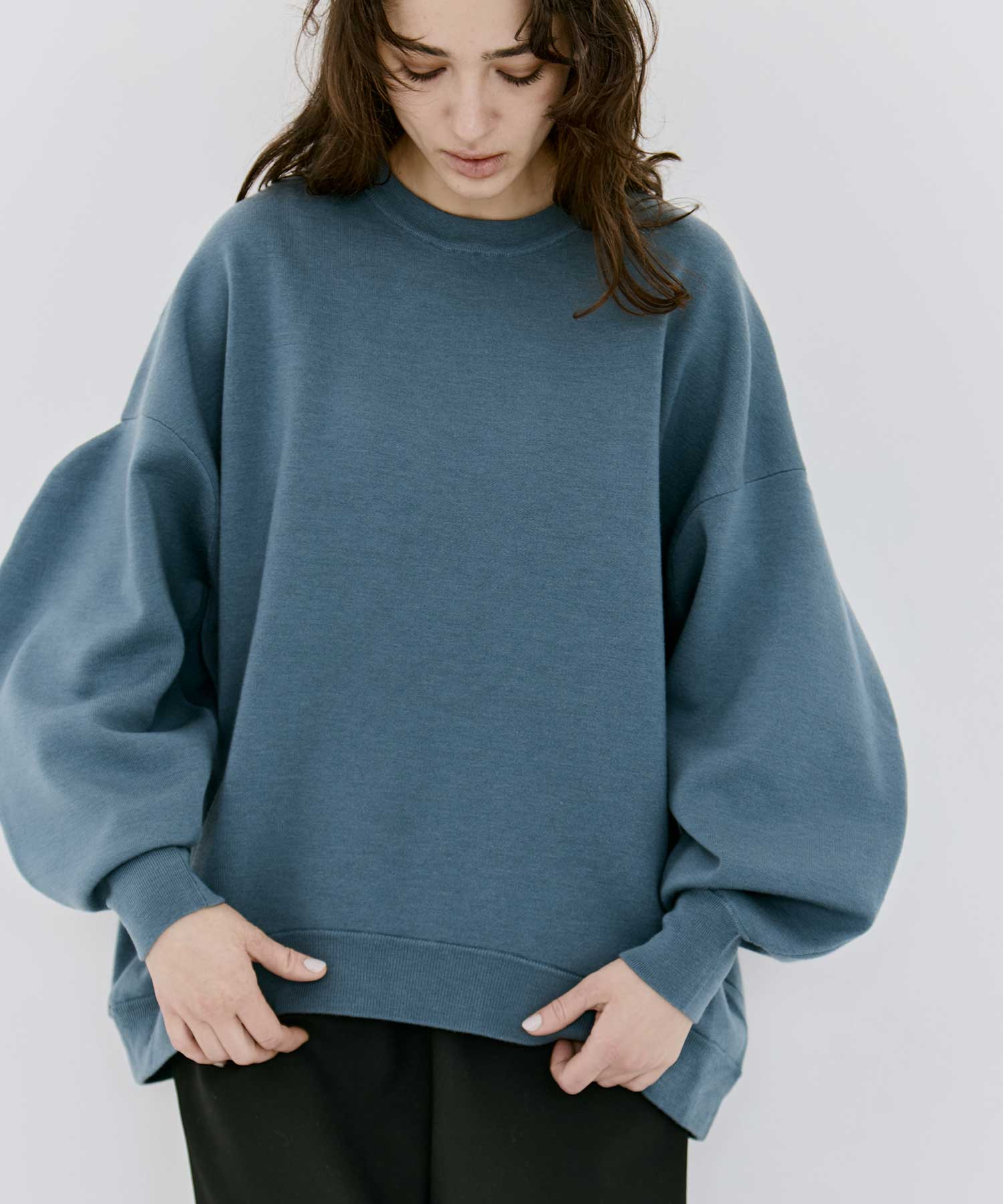 DOUBLE-FACE PULLOVER ENFOLD