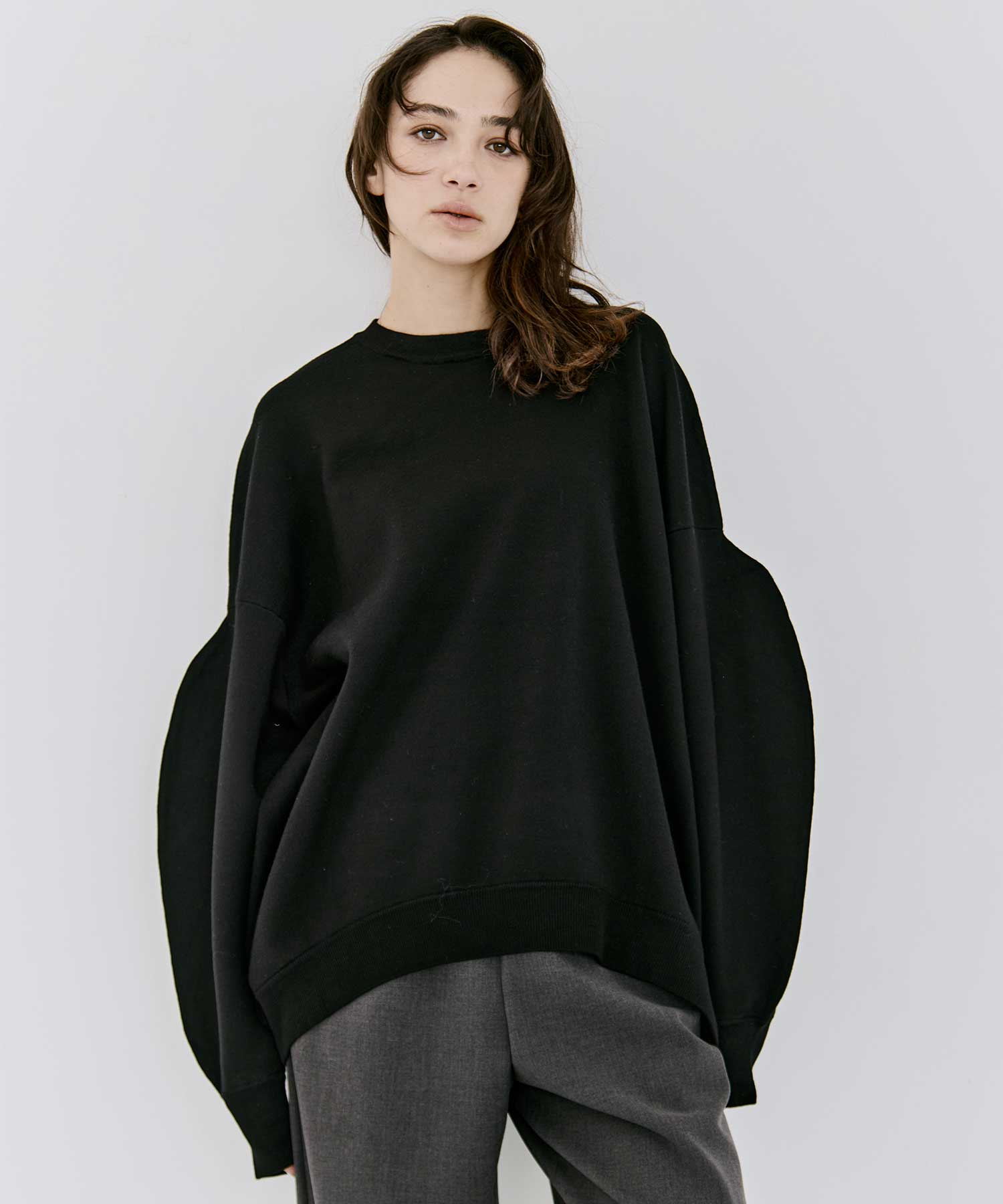 DOUBLE-FACE PULLOVER ENFOLD
