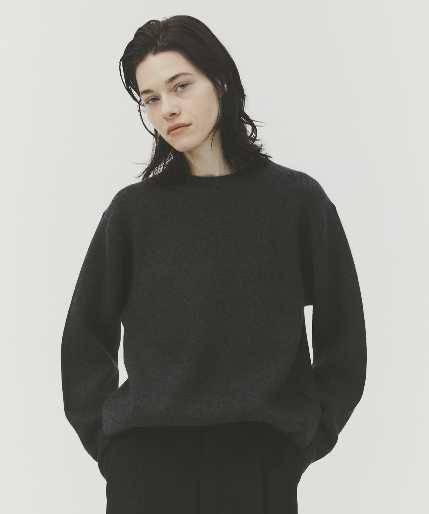 CASHMERE REVERSIBLE PULLOVER THE TOKYO