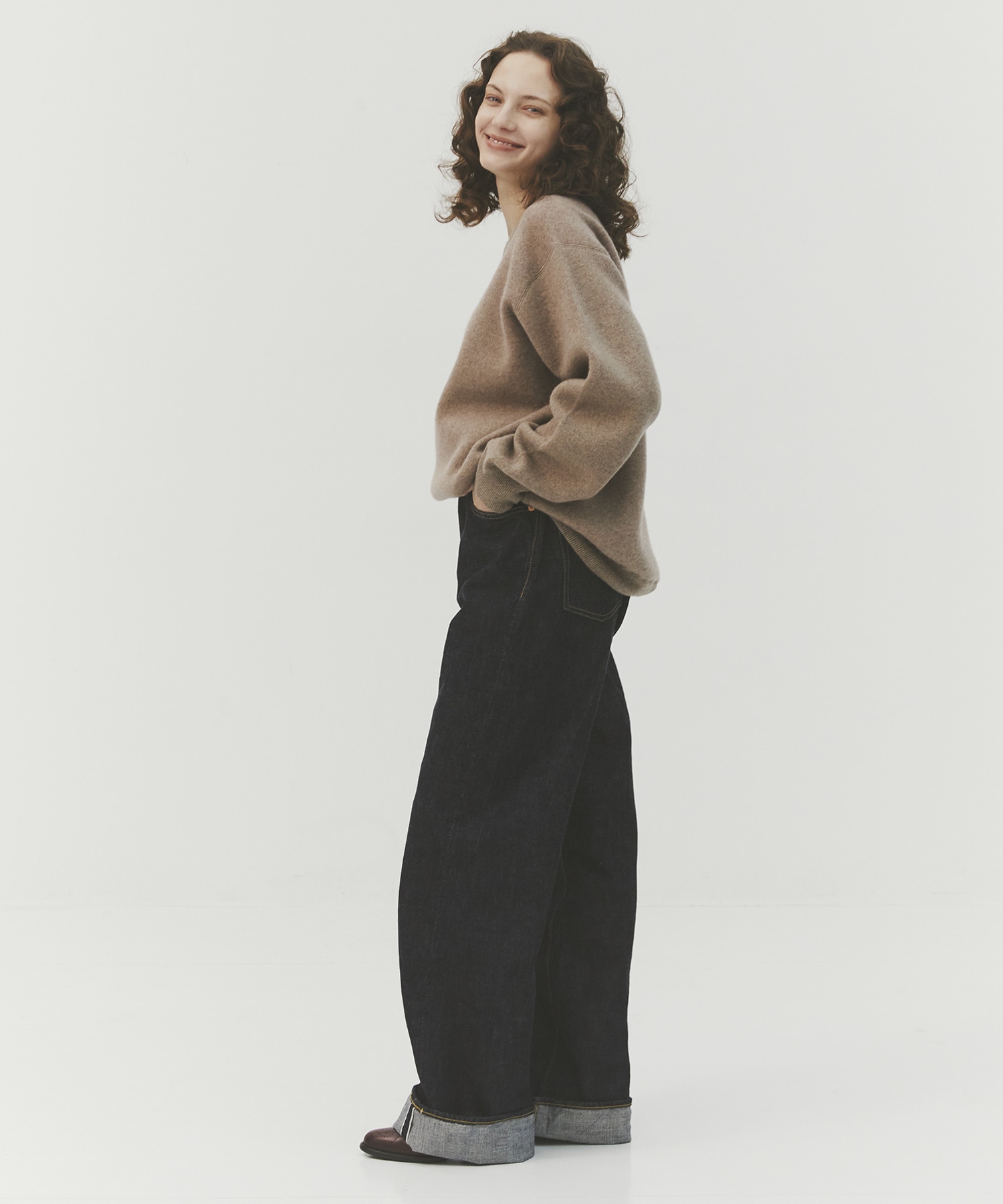 CASHMERE REVERSIBLE PULLOVER THE TOKYO