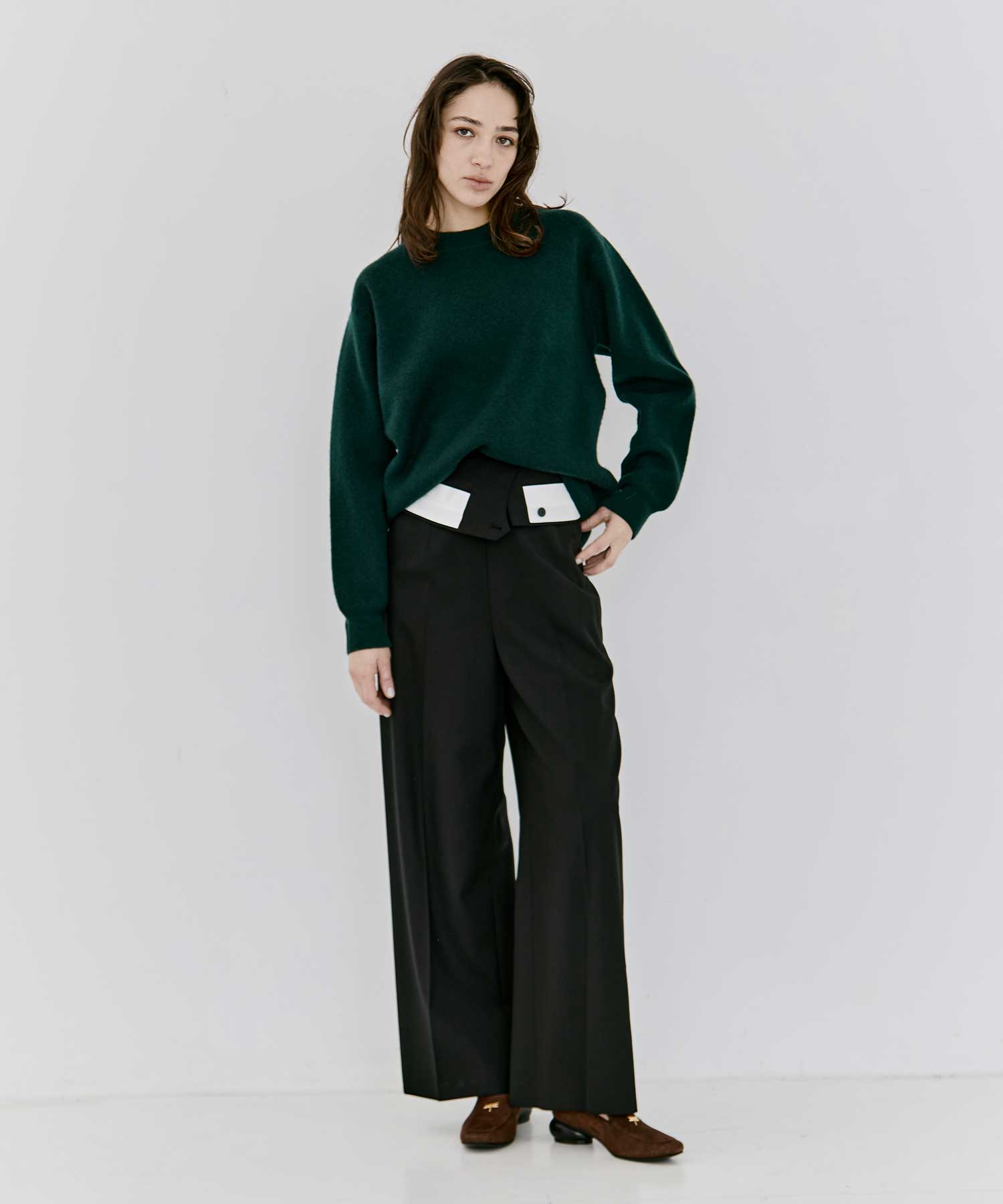 CASHMERE REVERSIBLE PULLOVER THE TOKYO