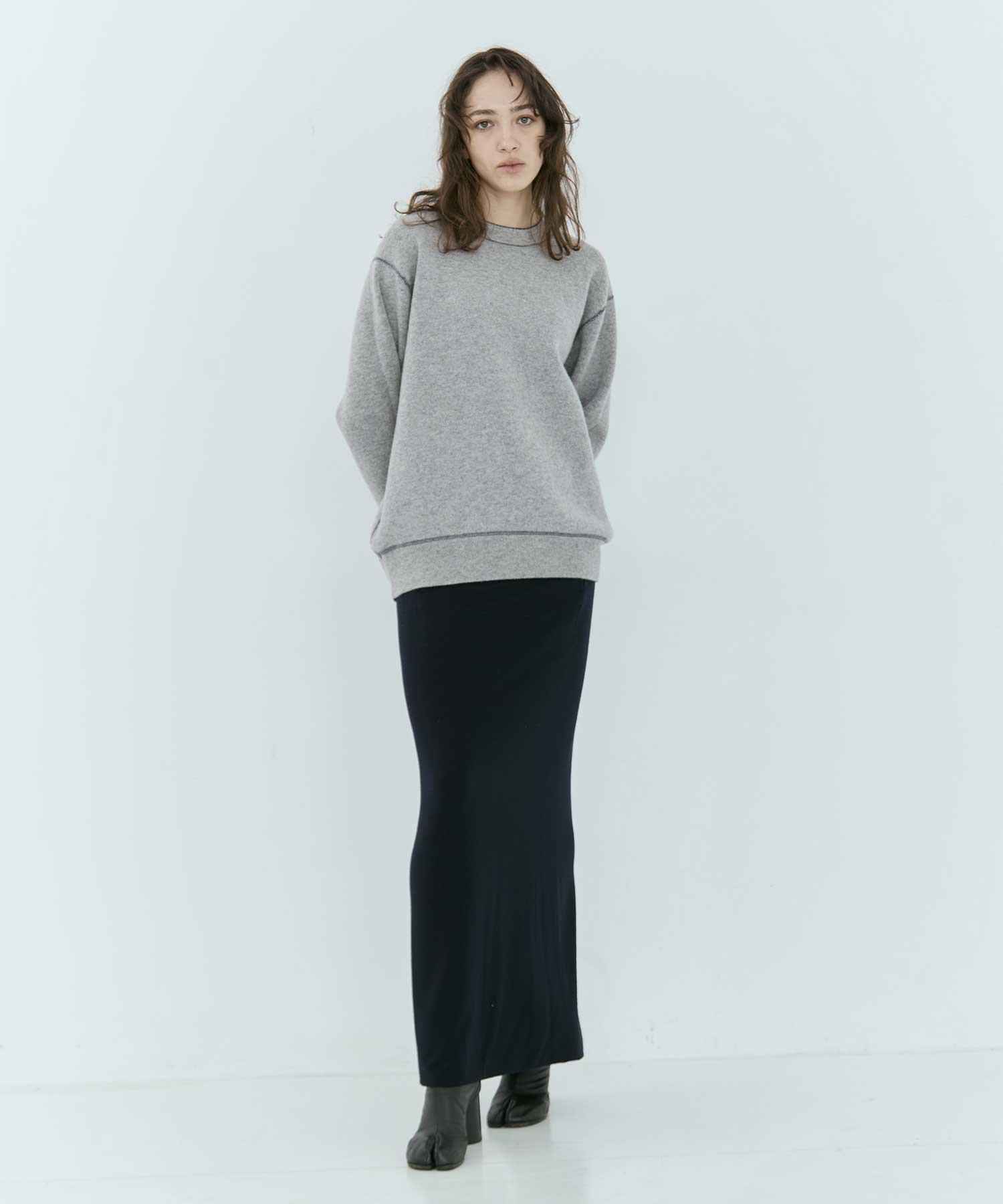 CASHMERE REVERSIBLE PULLOVER THE TOKYO