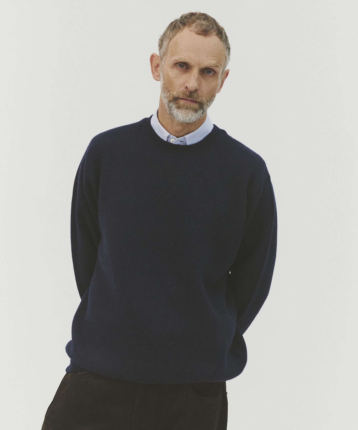 CASHMERE REVERSIBLE PULLOVER THE TOKYO