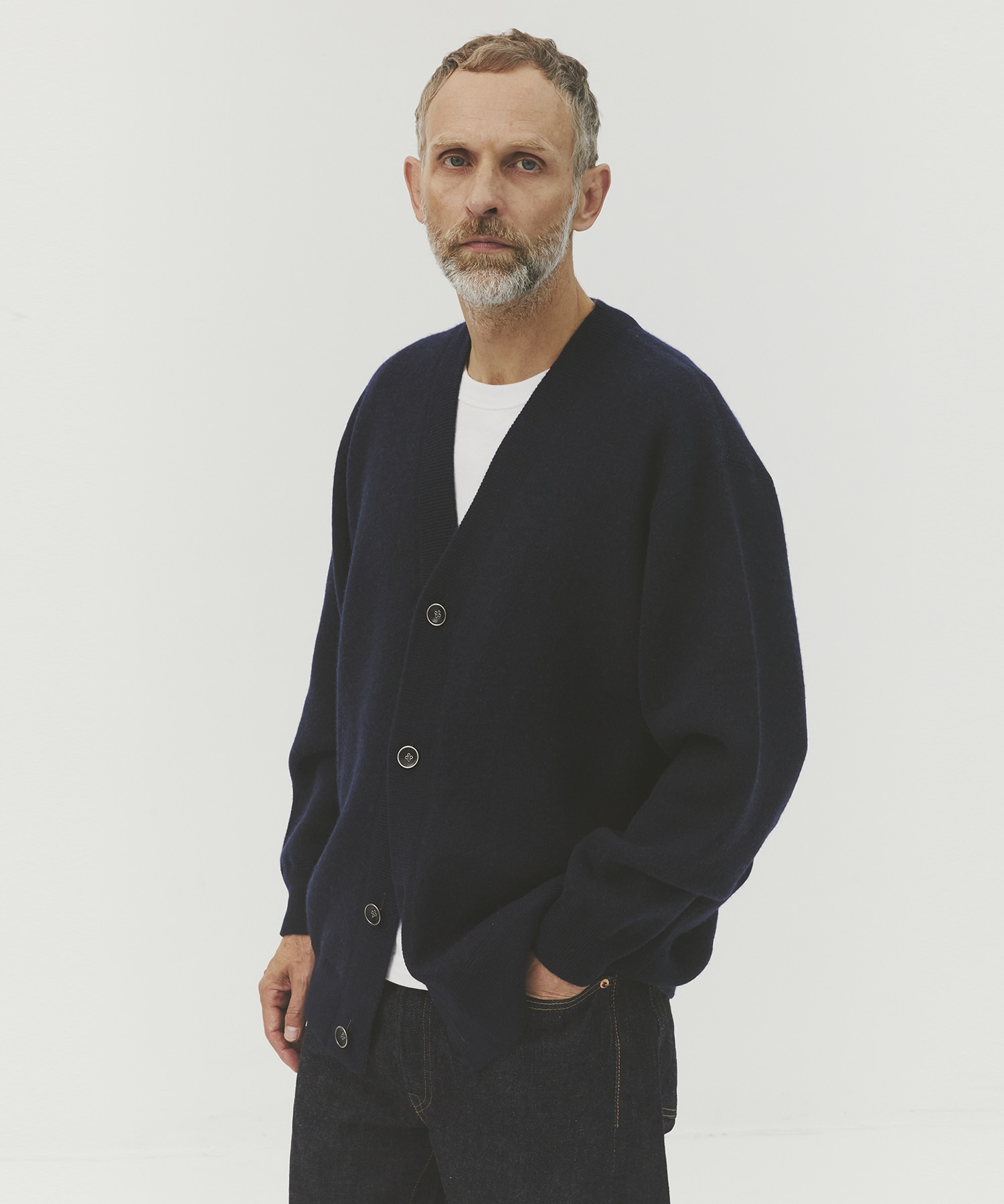 CASHMERE REVERSIBLE CARDIGAN THE TOKYO