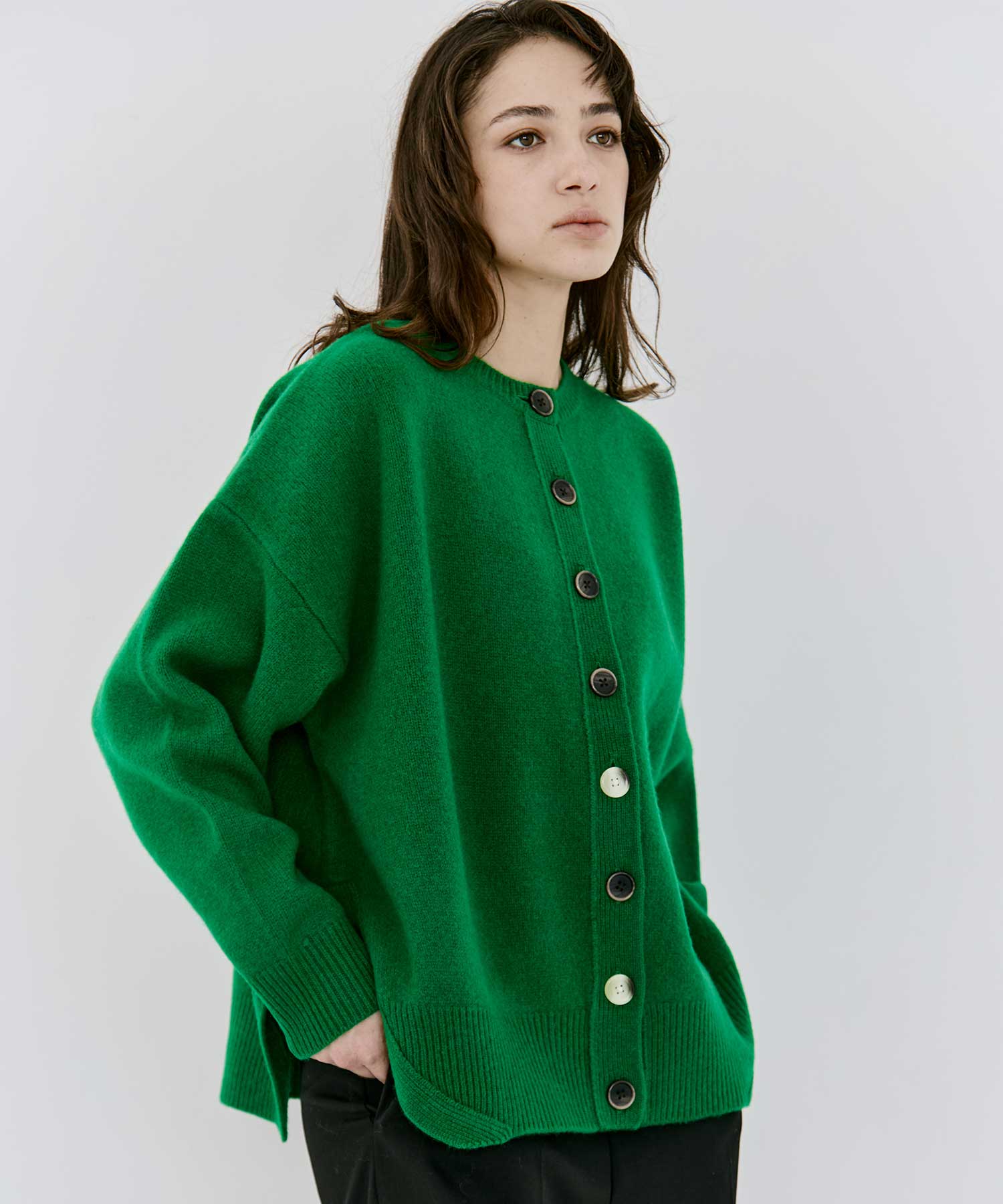 CIRCLE CARDIGAN ENFOLD