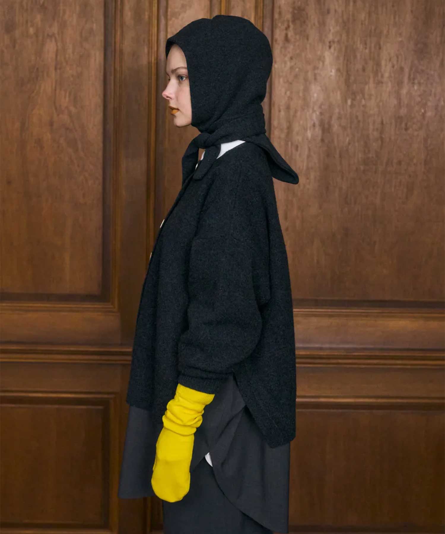 CIRCLE CARDIGAN ENFOLD