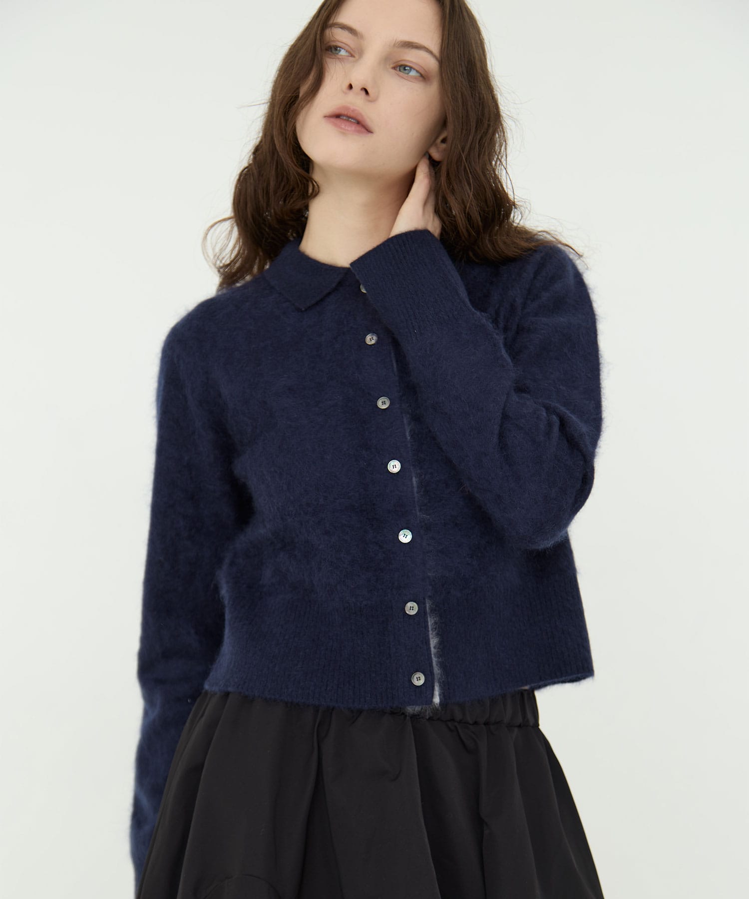 別注 CASHMERE CARDIGAN CINOH