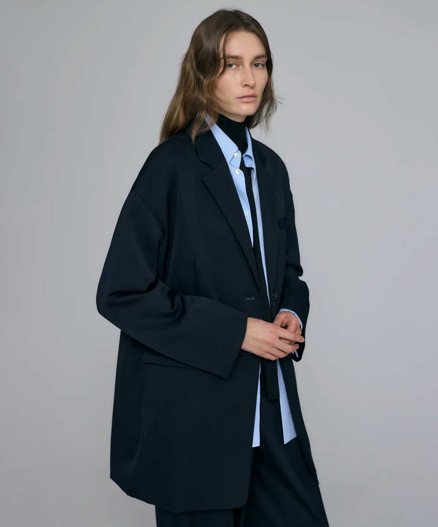 RELAX TAILORED-JACKET ENFOLD