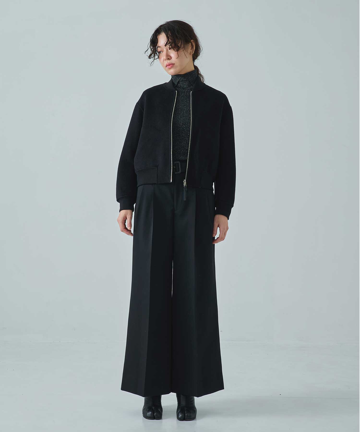 CASHMERE/SILK/WOOL MA-1 THE TOKYO