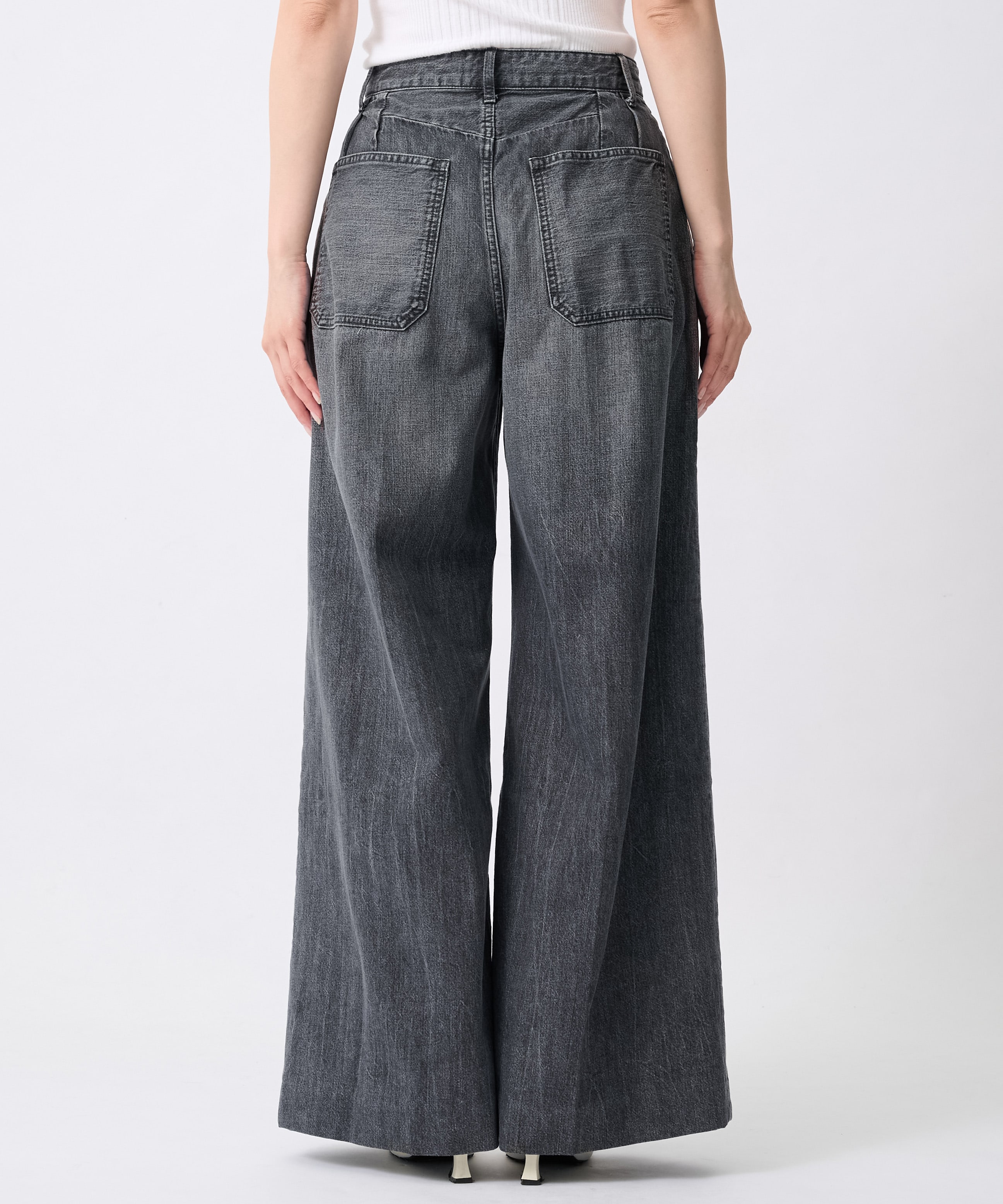 別注 HAKAMA JEAN TROUSERS TANAKA