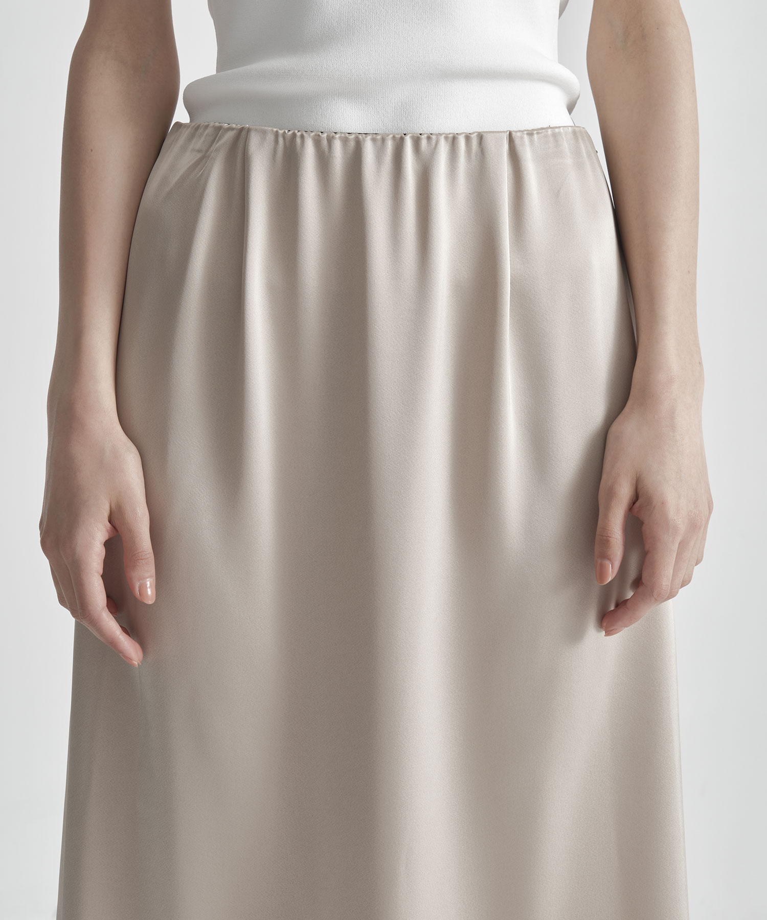 Satin Tight Skirt THE TOKYO
