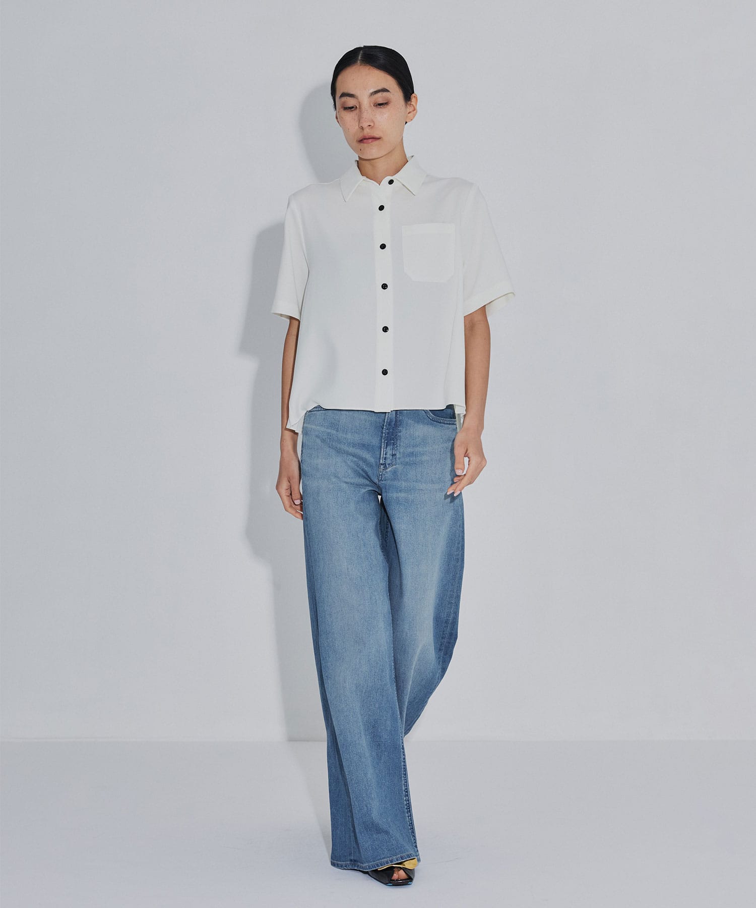 別注 Back pleats blouse EZUMi