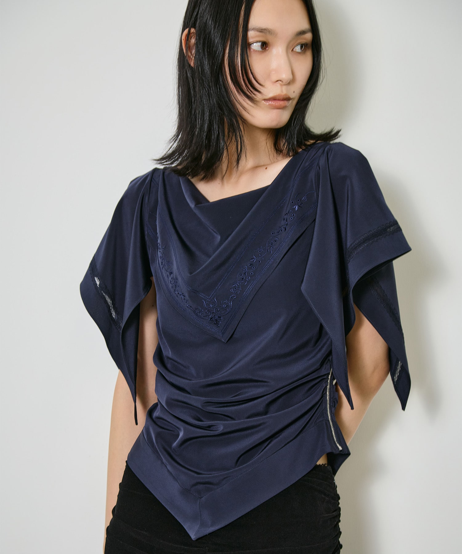 別注 SCARF BLOUSE FETICO