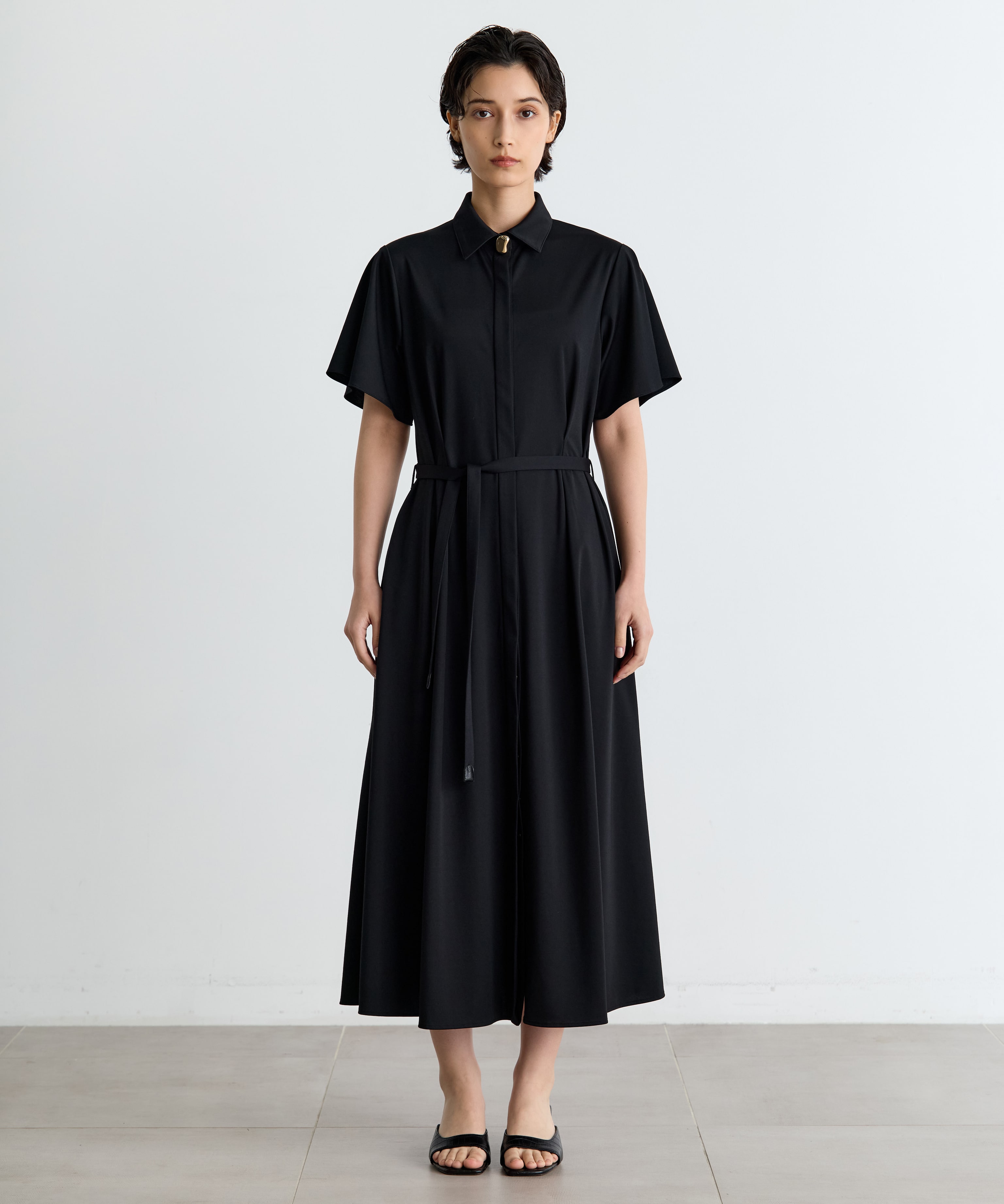 Drape Sleeve Dress THE TOKYO