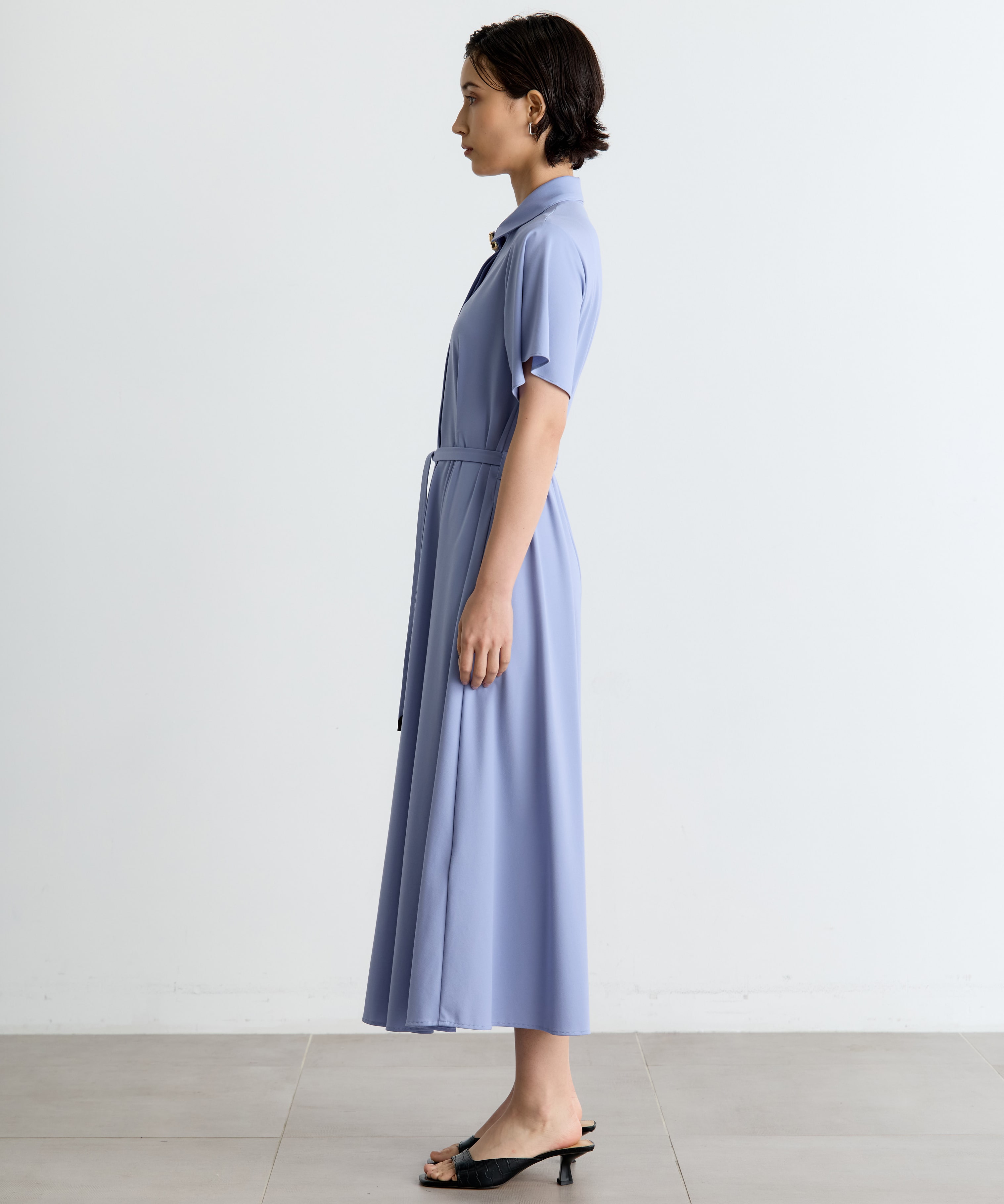 Drape Sleeve Dress THE TOKYO