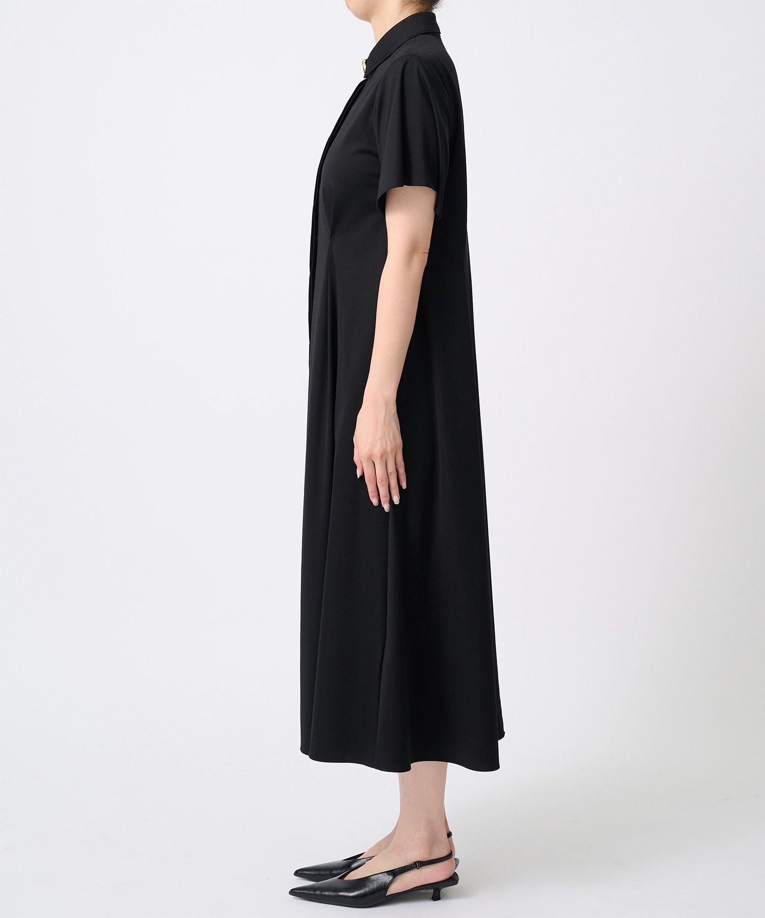 Drape Sleeve Dress THE TOKYO
