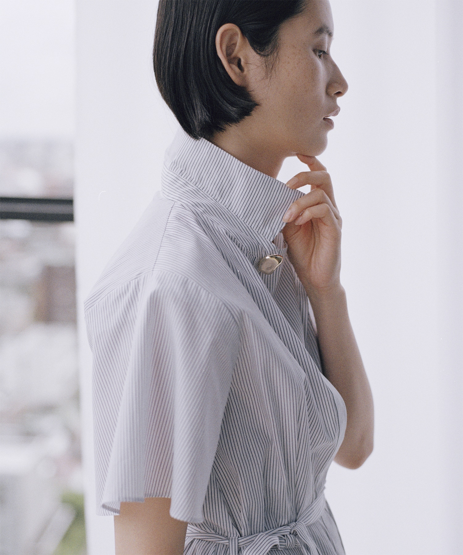 Drape Sleeve Dress THE TOKYO