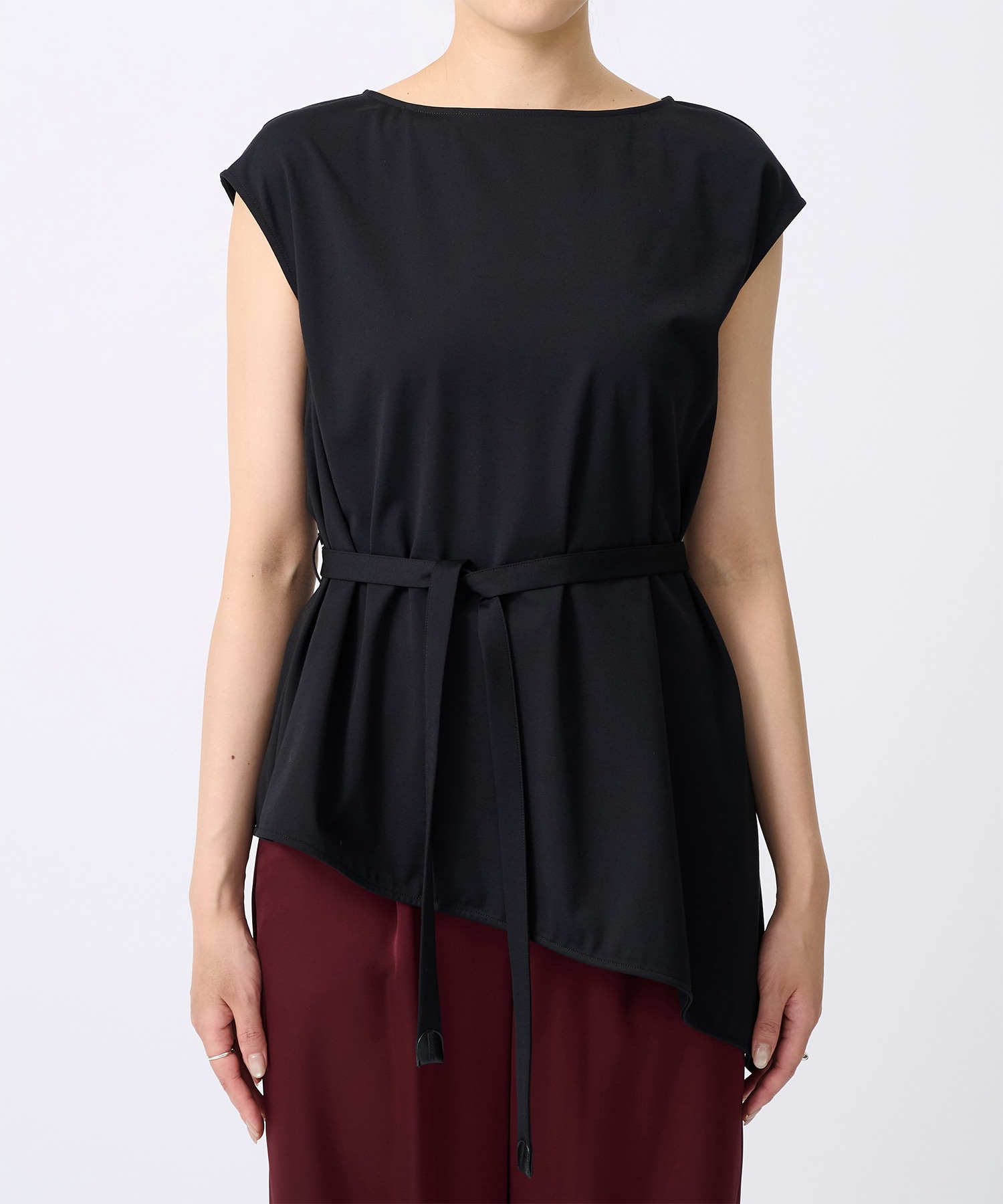 French Sleeve Asymmetry Tops THE TOKYO