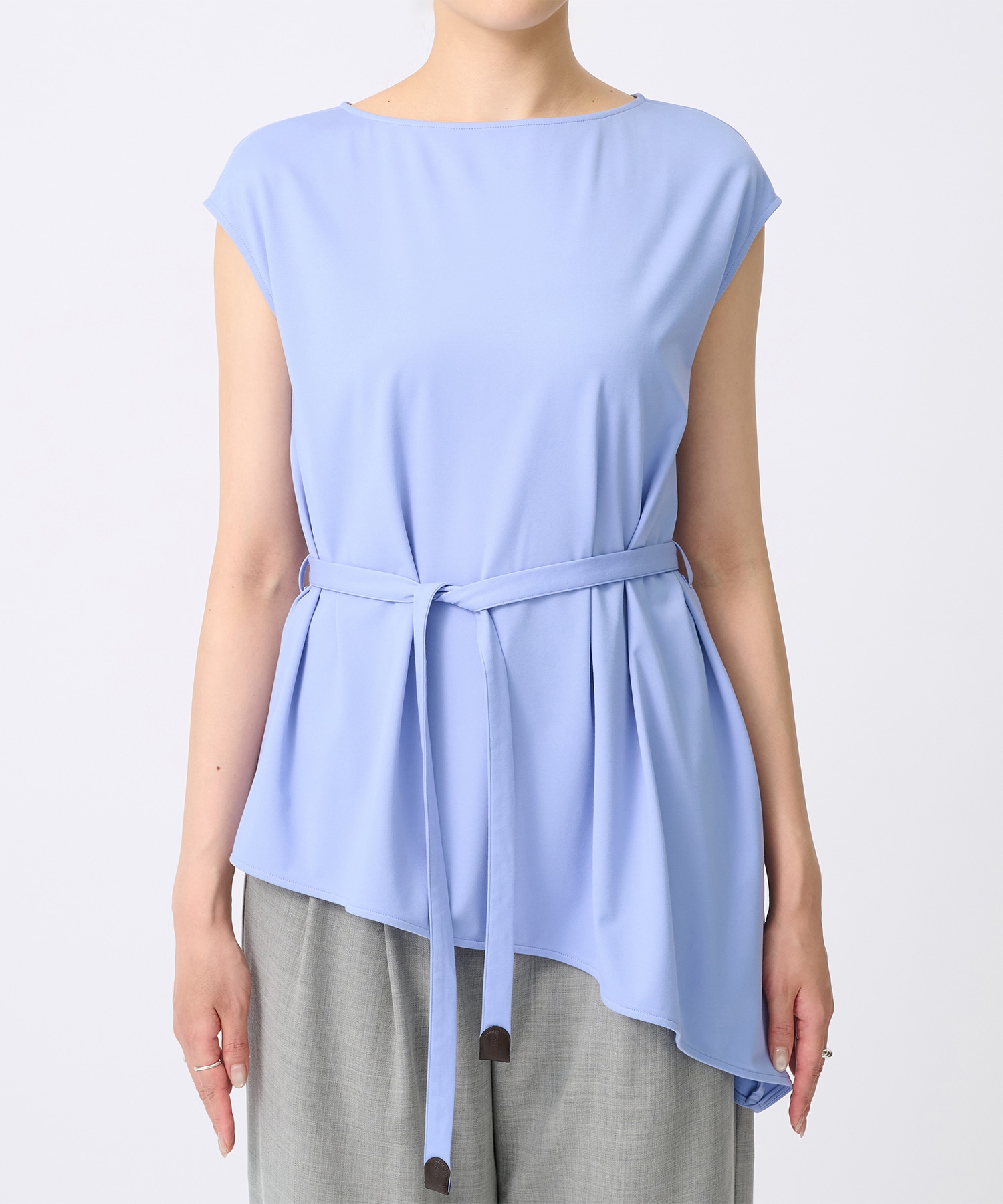 French Sleeve Asymmetry Tops THE TOKYO