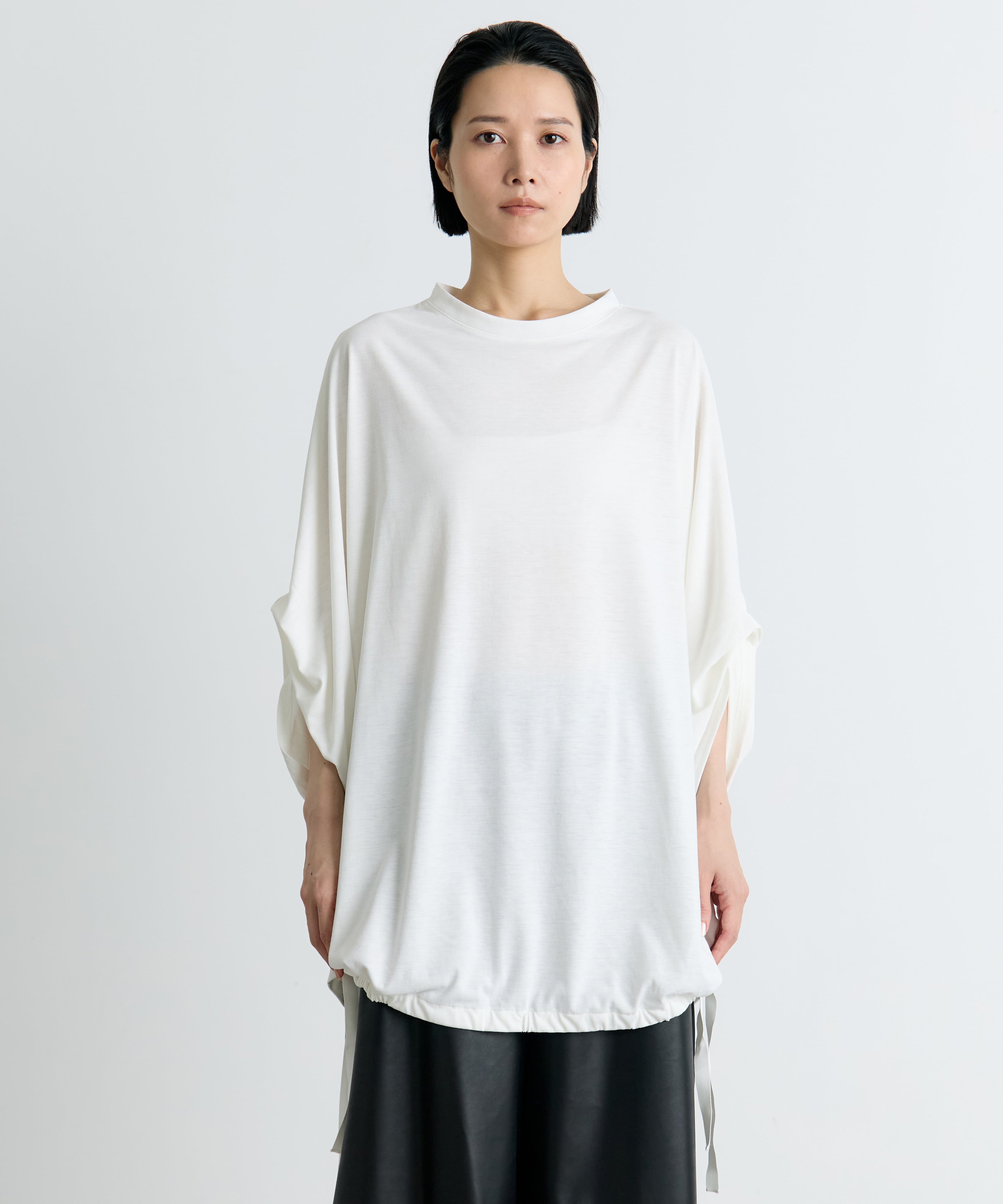 NARIAH TUCKED SLEEVE TOP COGTHEBIGSMOKE