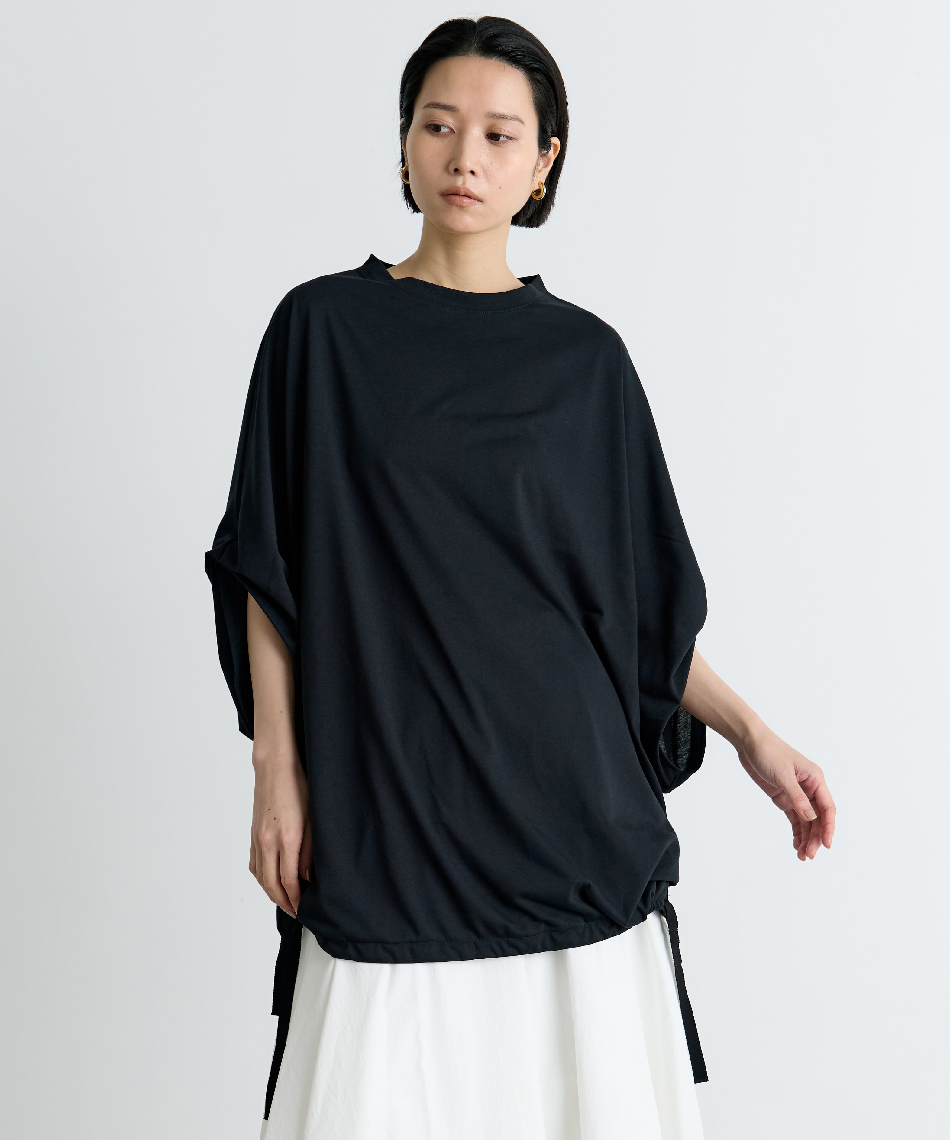 NARIAH TUCKED SLEEVE TOP COGTHEBIGSMOKE