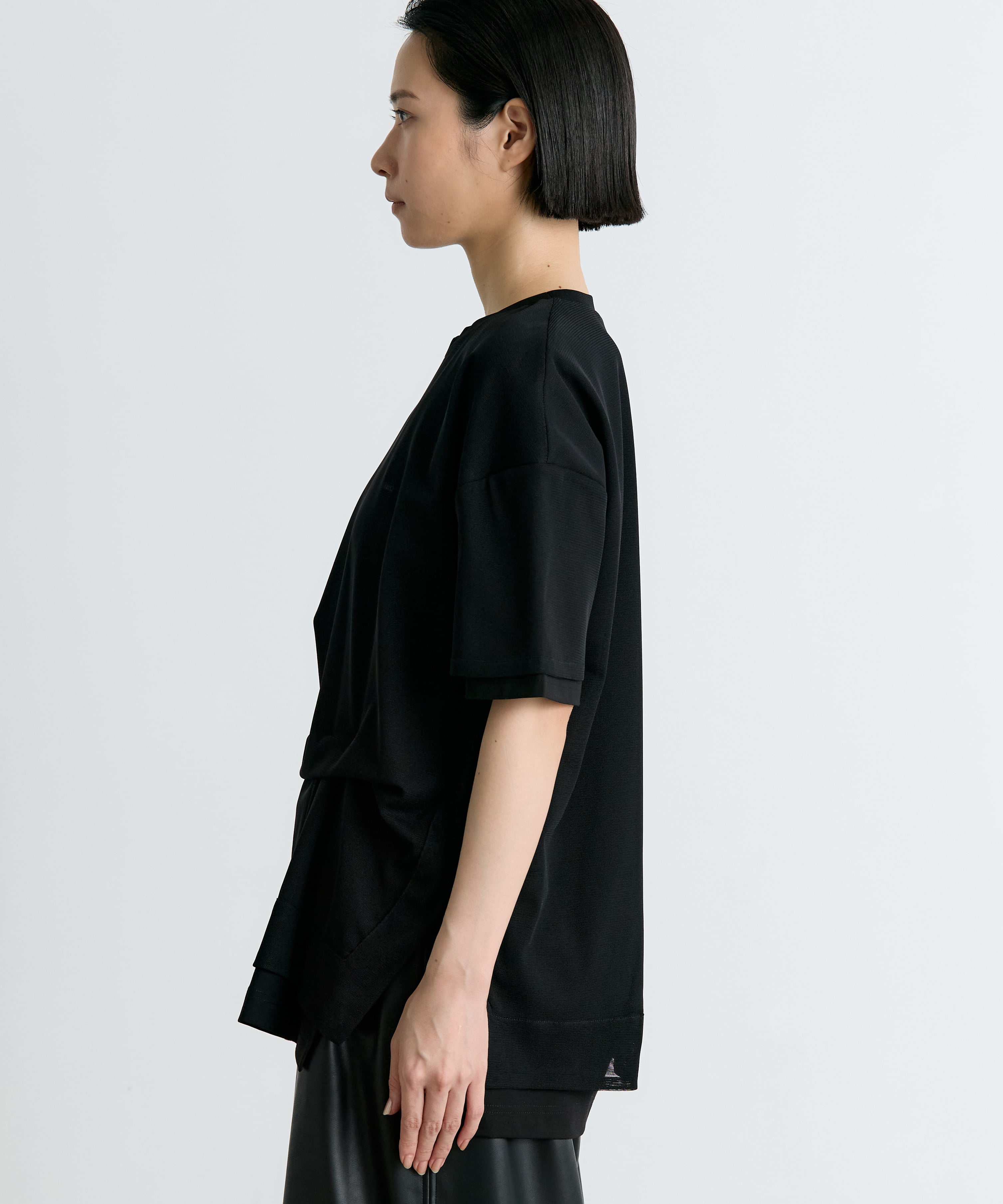 TULLE LAYERED T-SH OMMO