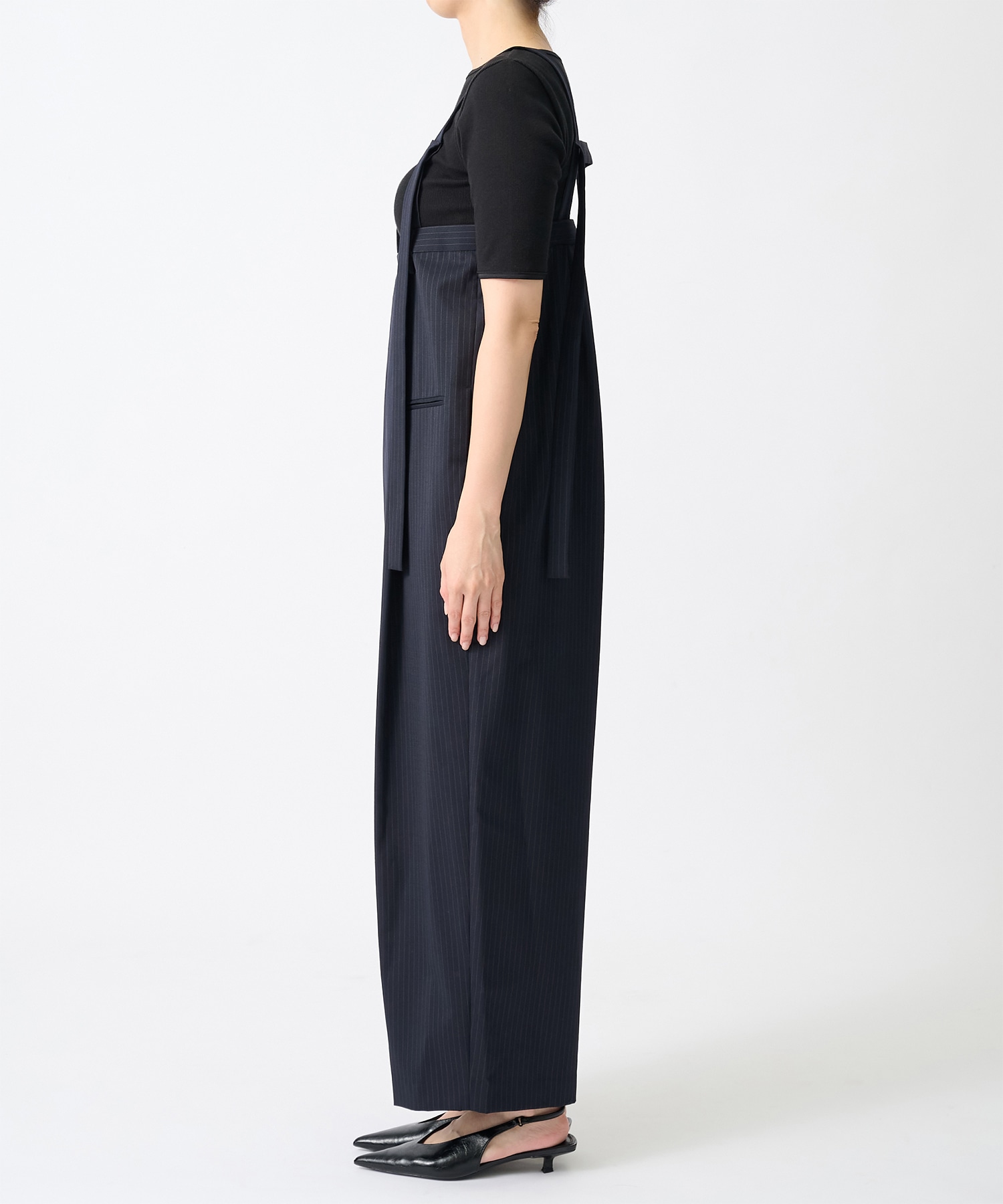 STRAP-TROUSERS ENFOLD