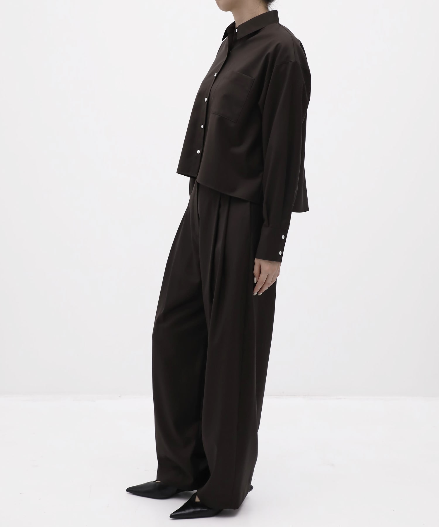 Short A-line L/S Shirt THE TOKYO