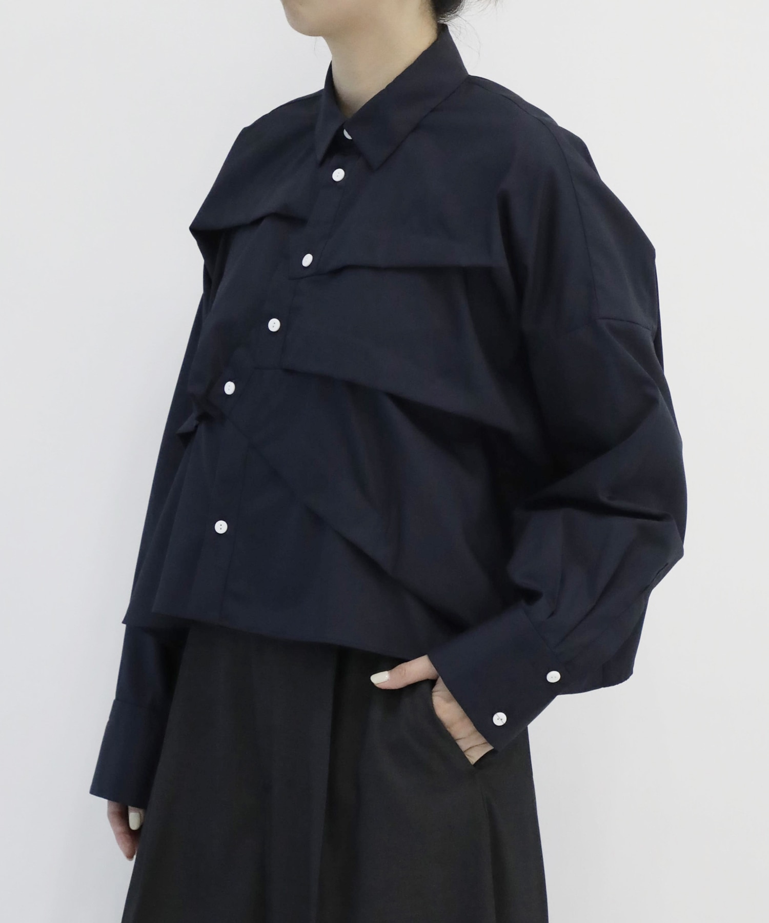TUCK WIDE SHIRT ENFOLD