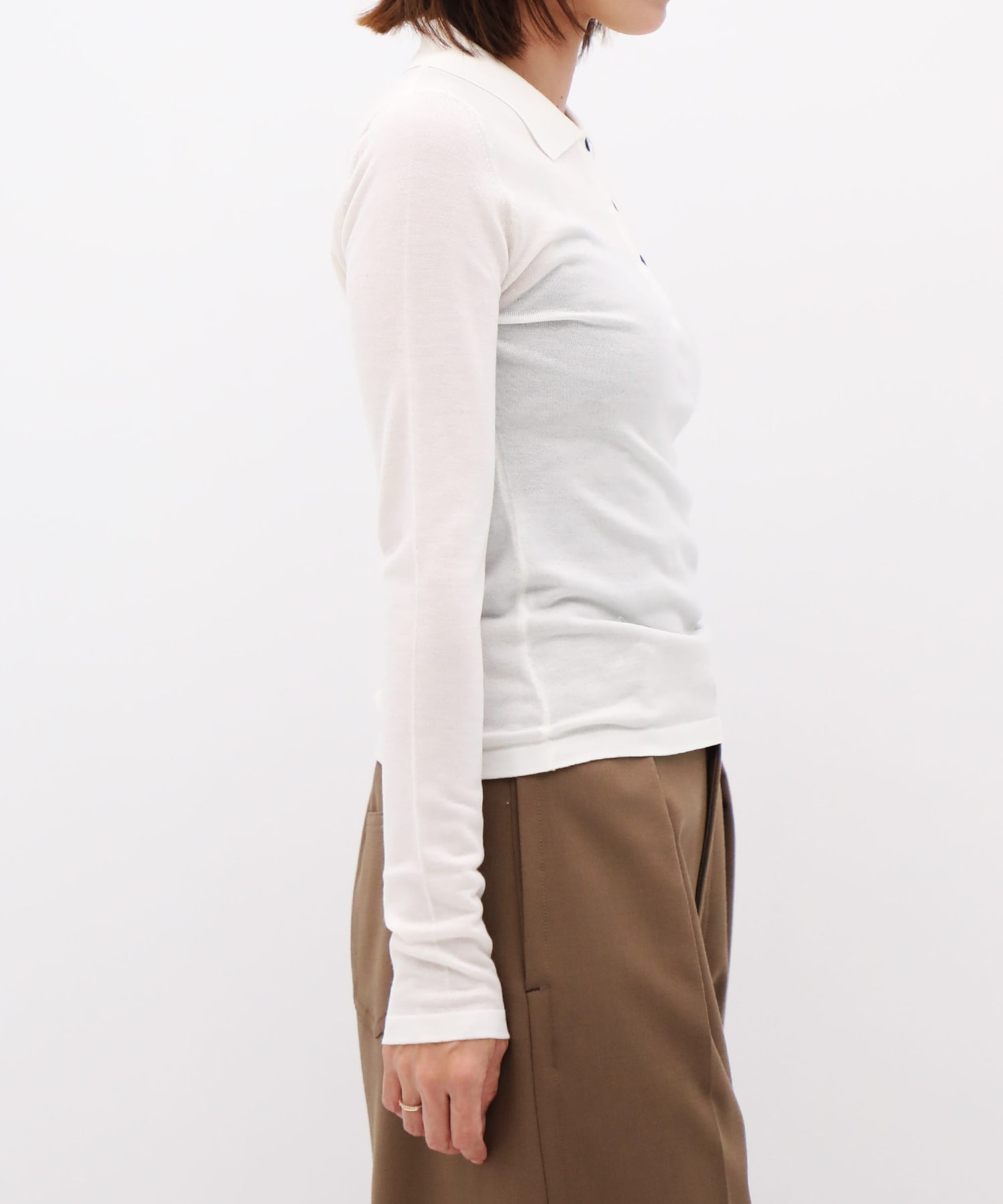 Extra Soft Wool Polo Knit CITY TOKYO