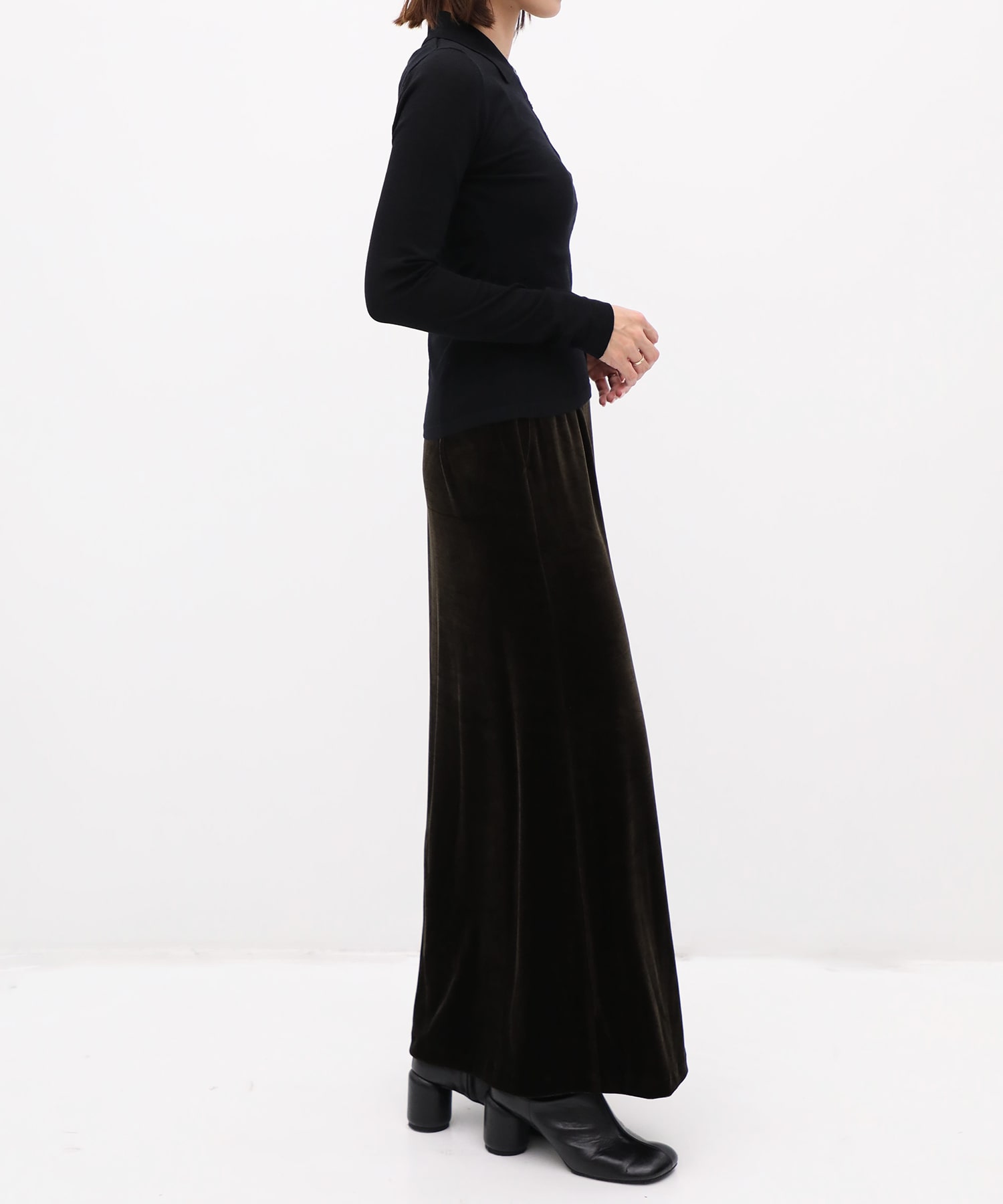 Extra Soft Wool Polo Knit CITY TOKYO