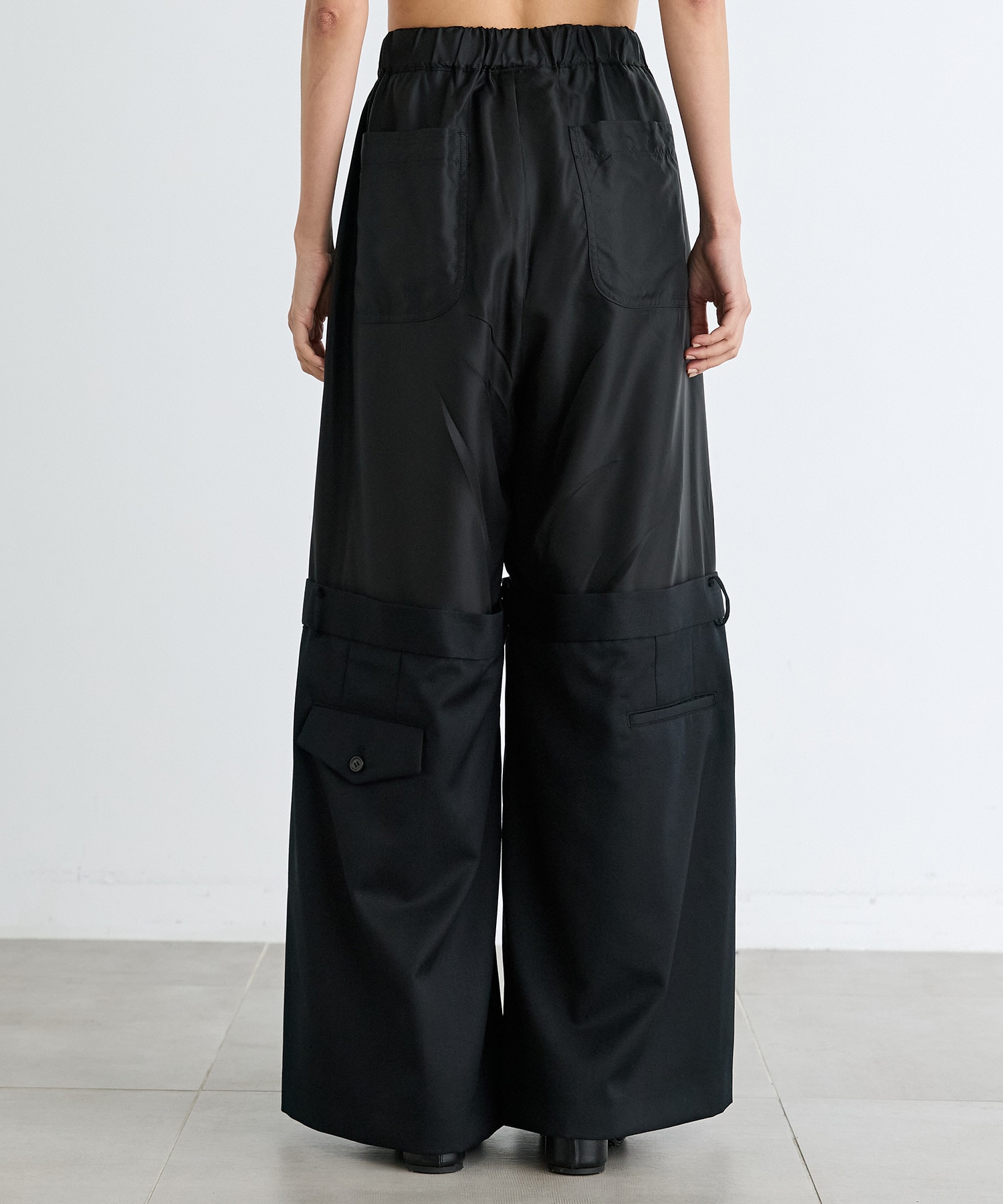 3R-P004-051 Pants noir kei ninomiya