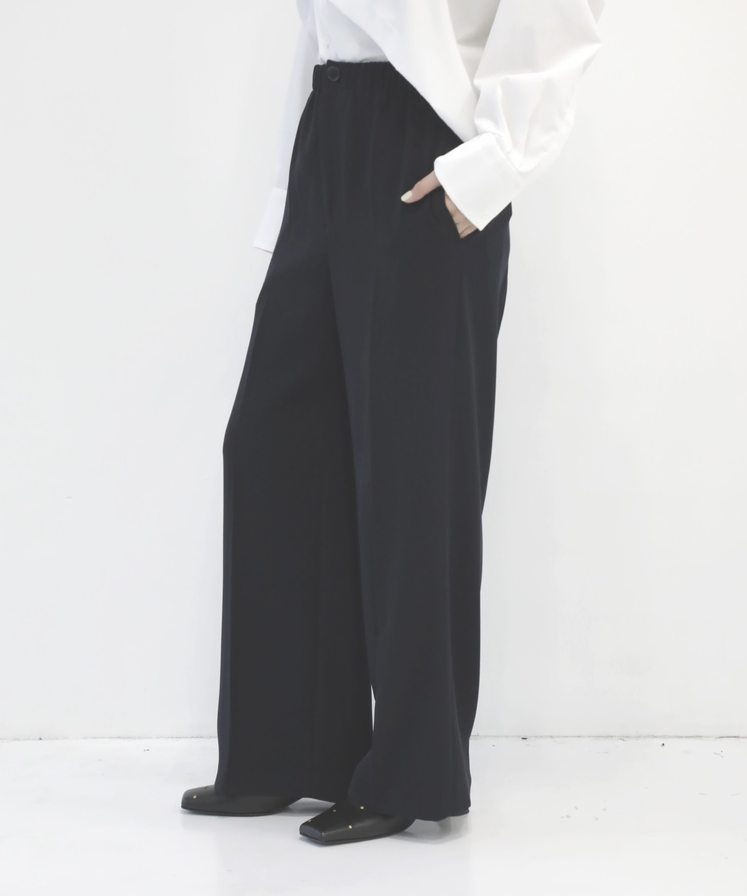 復刻 CENTER-PRESS STRAIGHT-PANTS ENFOLD