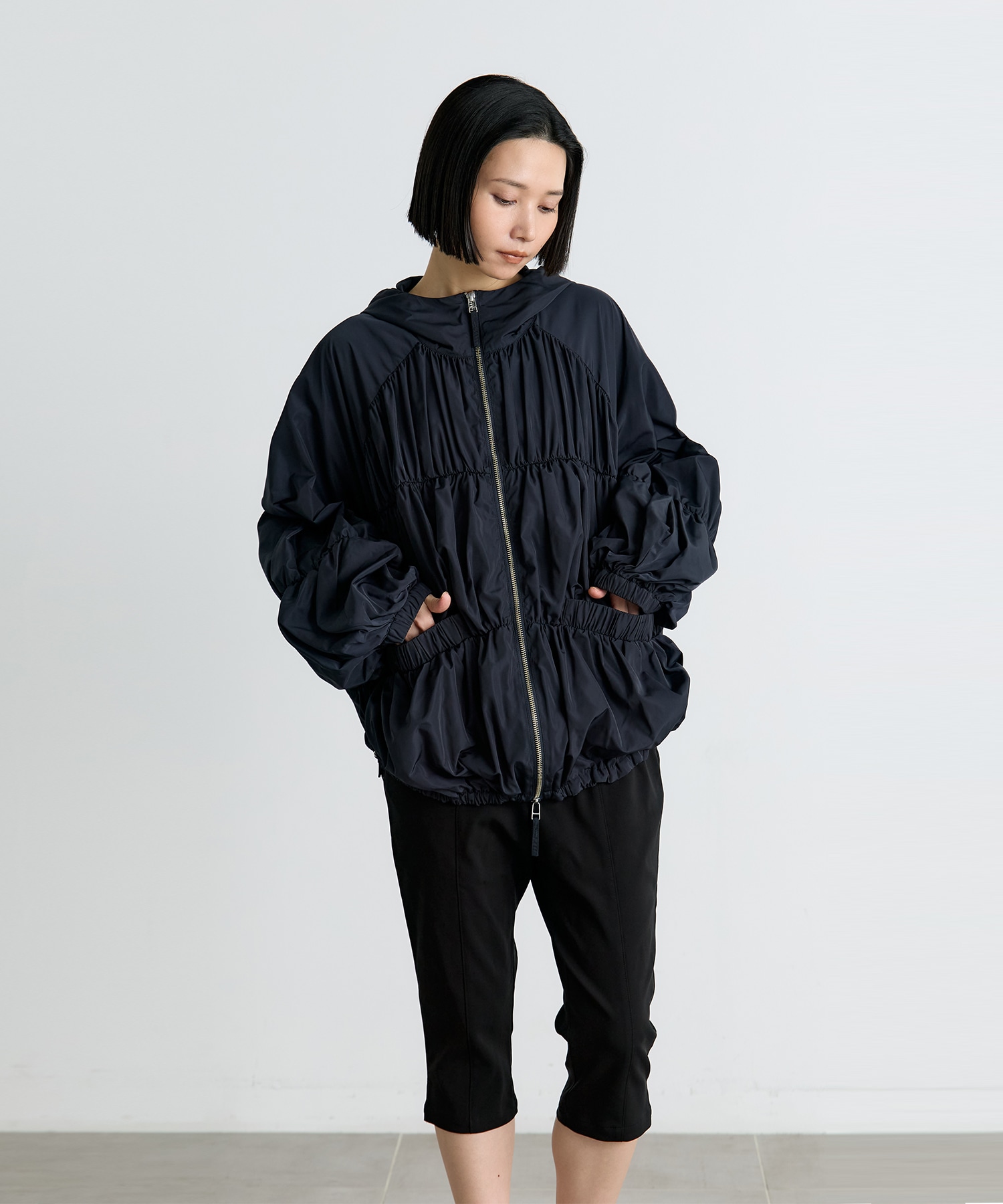 RAIN-CLOUD BLOUSON ENFOLD
