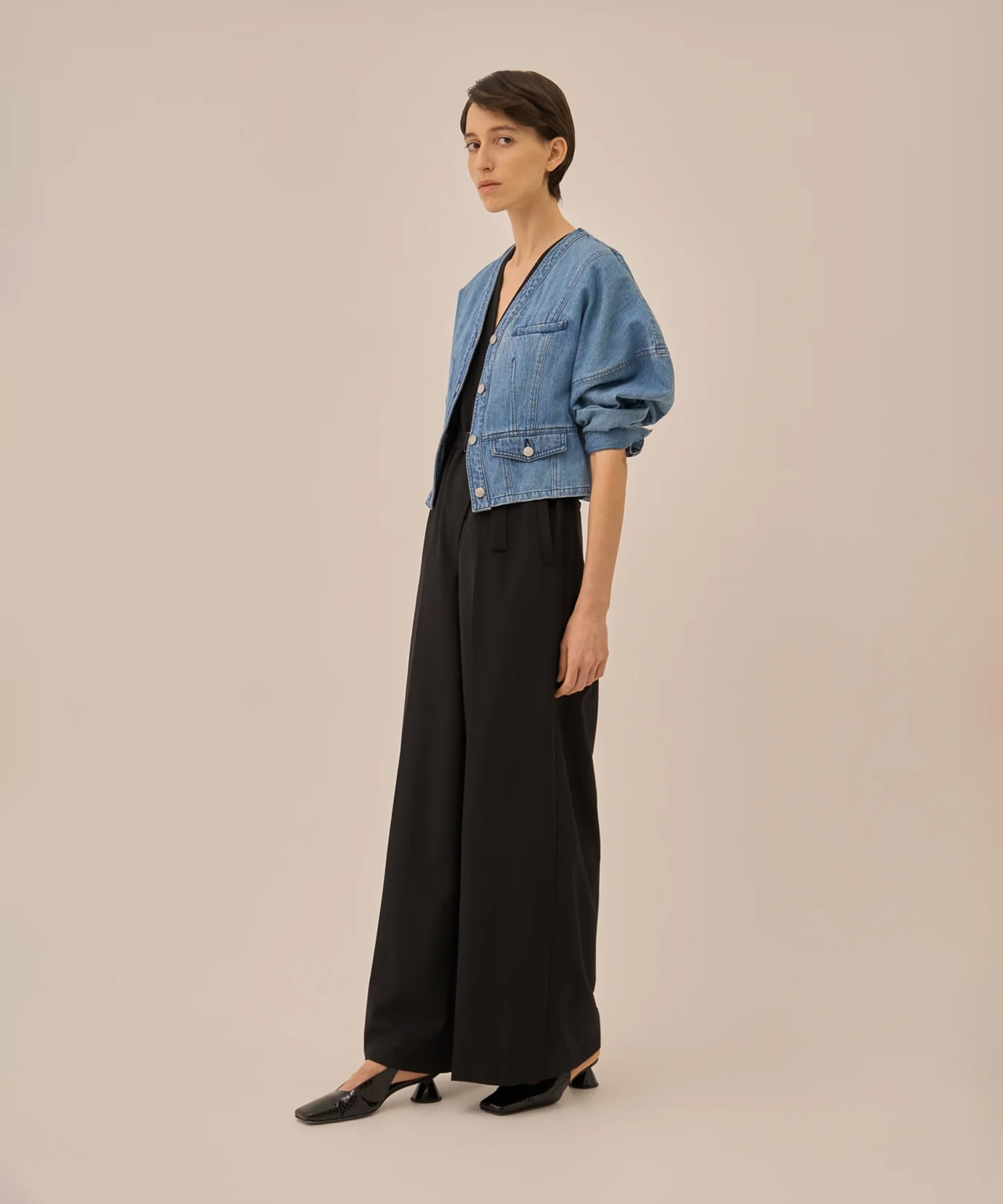 Leona denim jacket AKIRANAKA