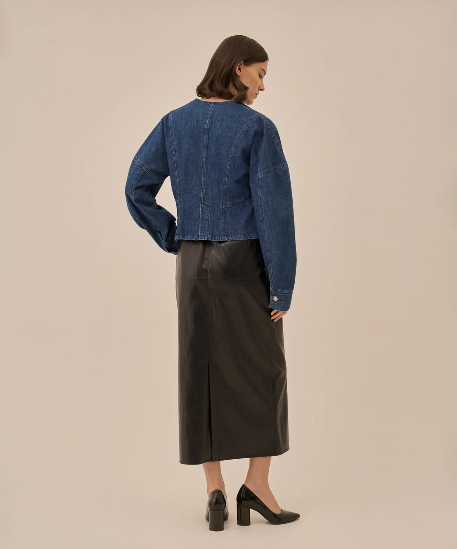Leona denim jacket AKIRANAKA