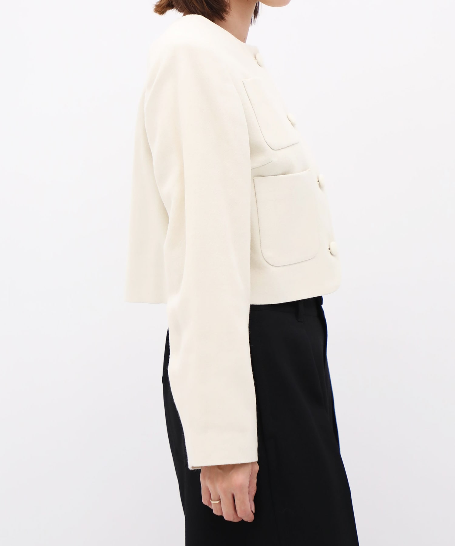 Wool Boxy Jacket CITY TOKYO