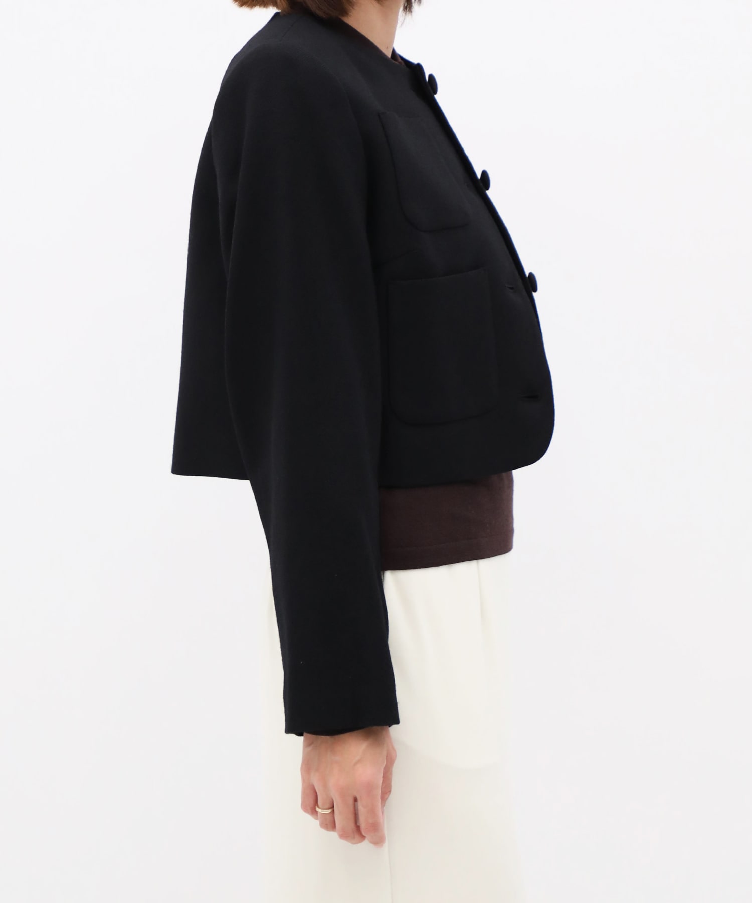 Wool Boxy Jacket CITY TOKYO