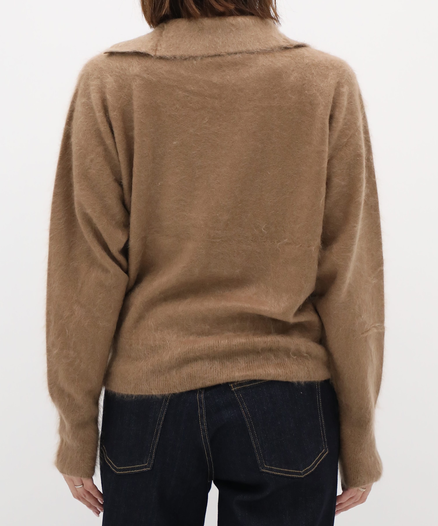 ROYAL CASHMERE FUR SKIPPER POLO ATON