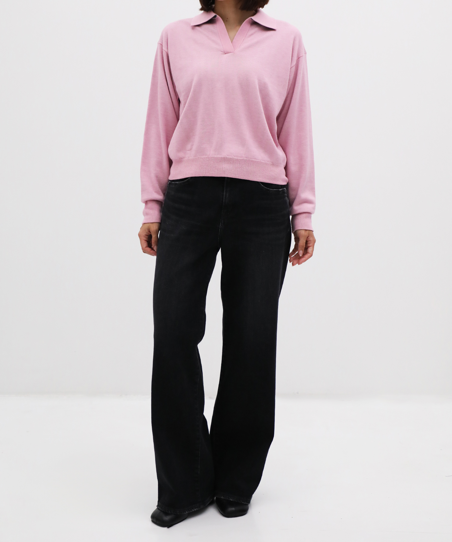 CASHMERE/SILK REVERSIBLE SKIPPER PULLOVER THE TOKYO