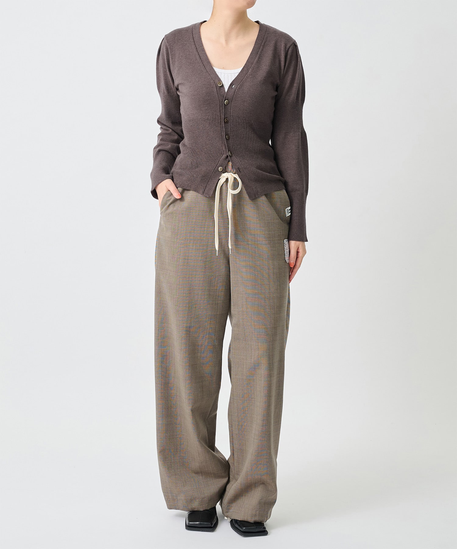 WOOL EASY TROUSERS Maison MIHARA YASUHIRO