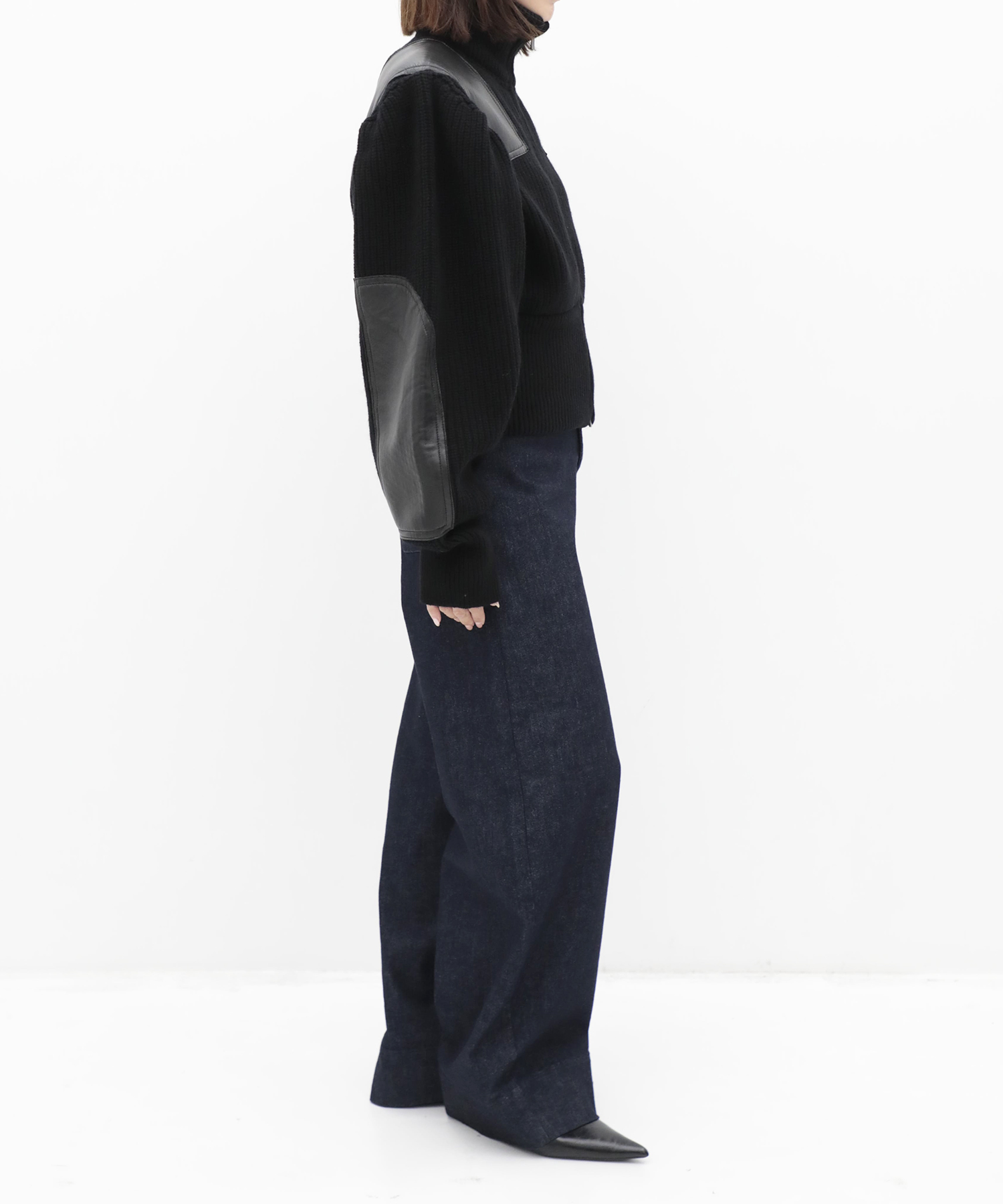 Balloon-Sleeve Driver Knit KEISUKEYOSHIDA