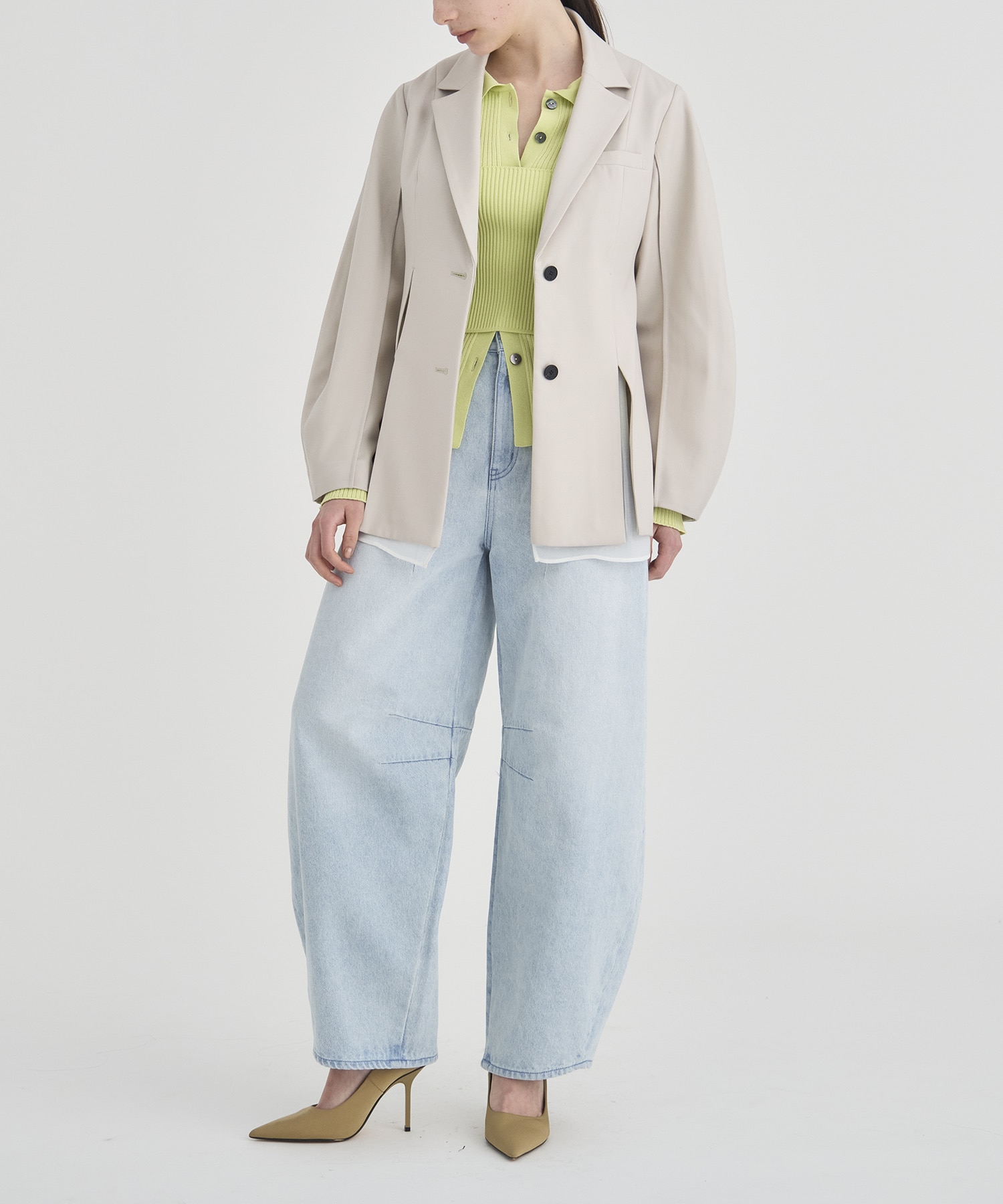 Curve Denim Pants RITAN