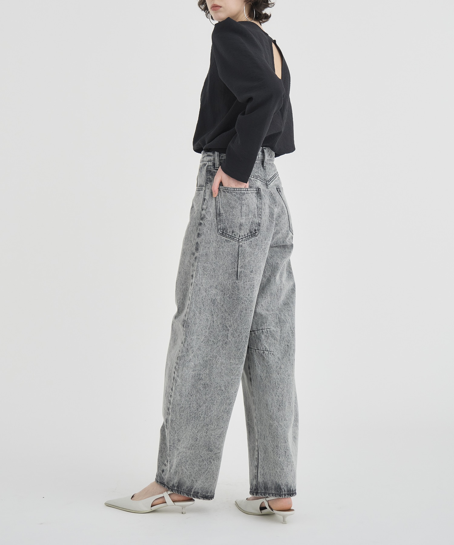 Curve Denim Pants RITAN