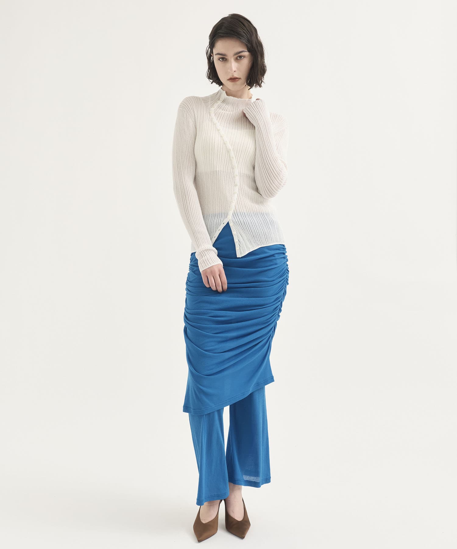 Sheer Rib Knit RITAN