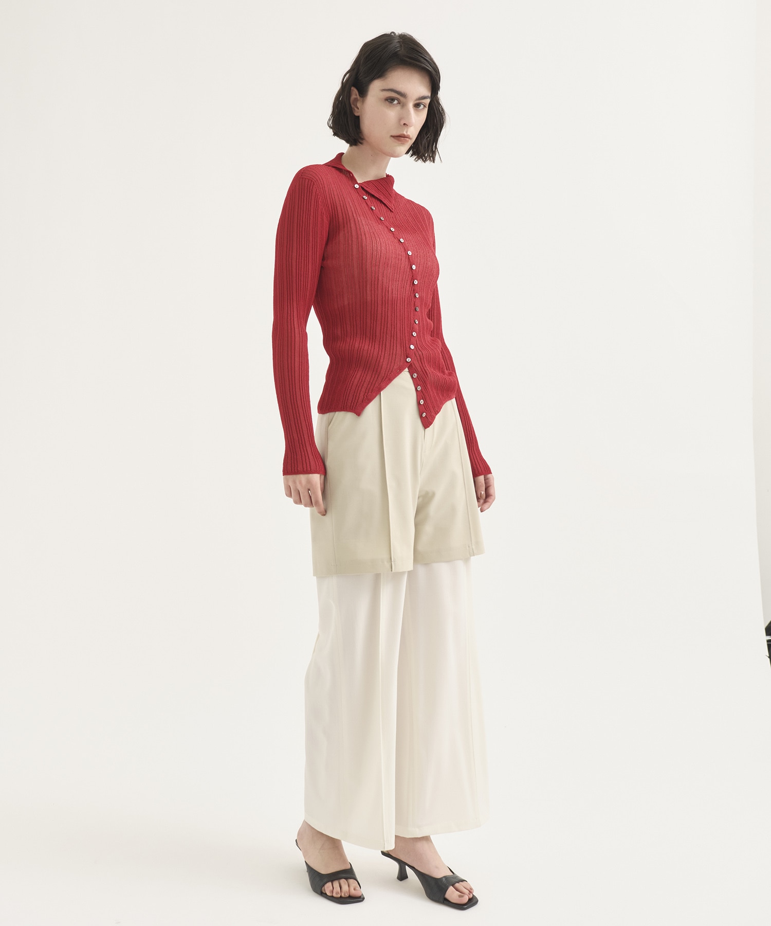 Sheer Rib Knit RITAN