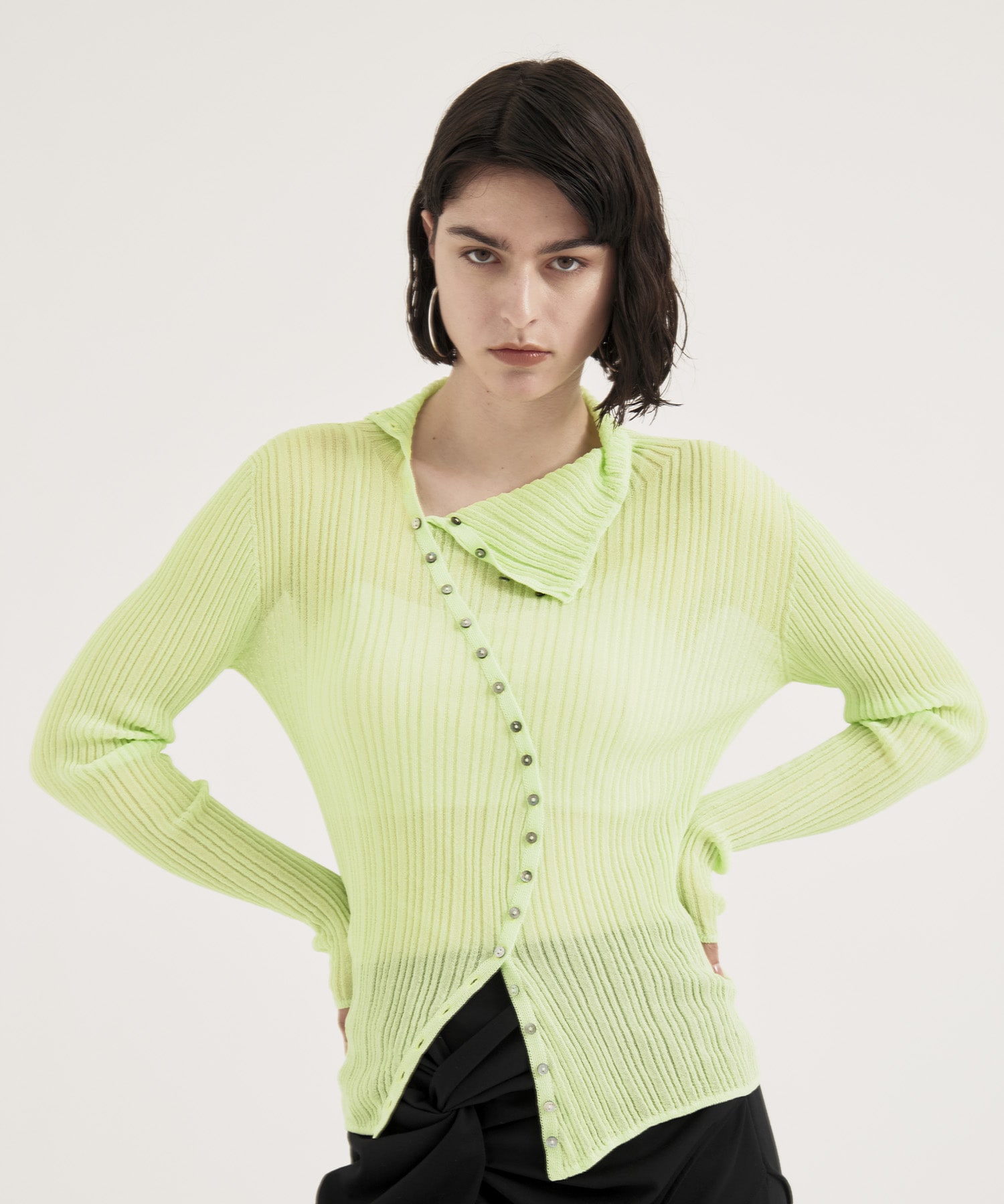 Sheer Rib Knit RITAN