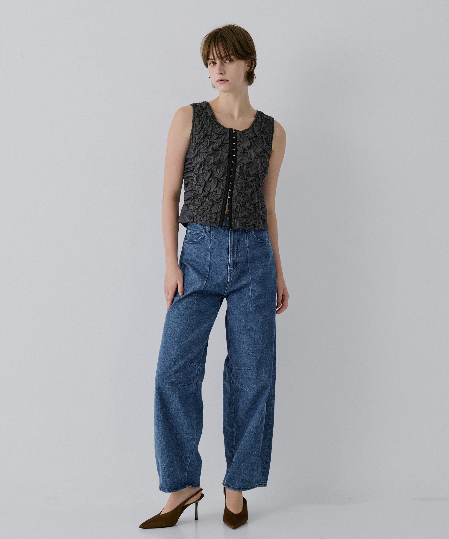 Curve Denim Pants RITAN