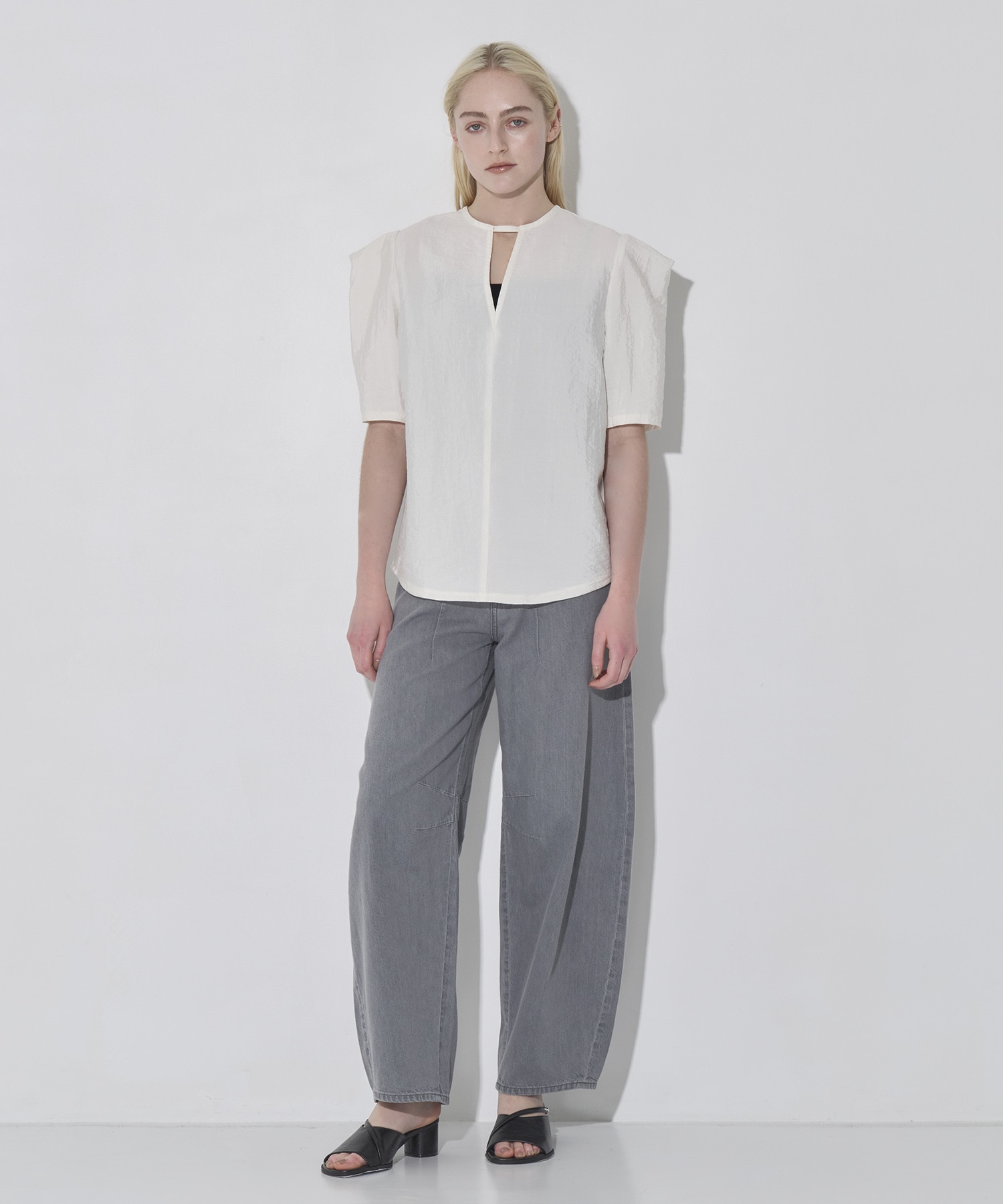 2Way Silk Half Blouse RITAN